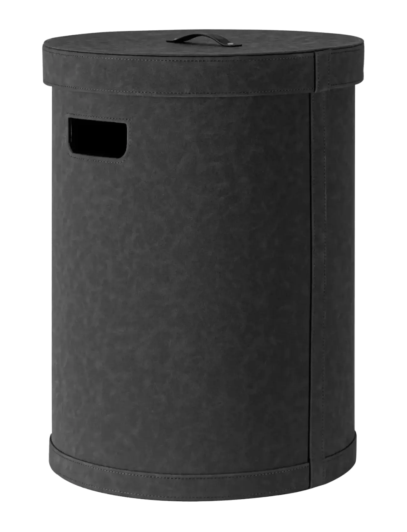 Blomus Laundry Basket L 54 Cm, Ø 40 Cm, 67,5 L Sahla Black, Vasketøj Baskets, Sort, Str: L 40CM
