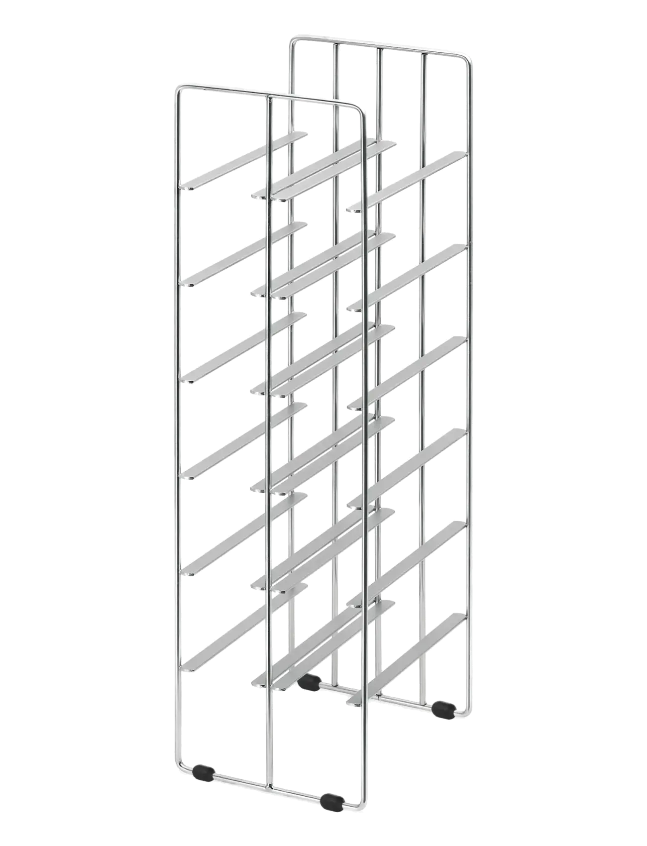 Blomus - Wine Bottle Storage - 66 x 19 x 22 cm - PILARE - Stainless Steel - regale und verwahrung - stainless steel - 2