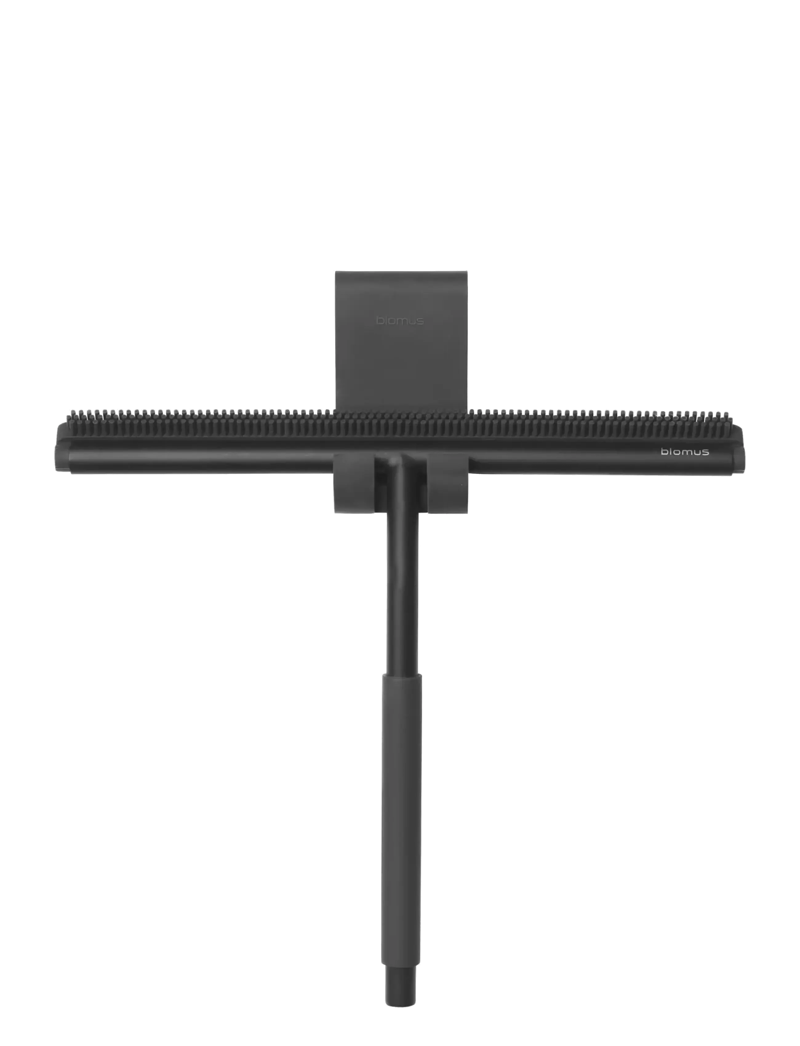 Blomus Shower Squeegee, Includes Overdoor Hook 27 X 22 3,5 Cm Modo Black, L 26 cm, Bathroom Interior, Schwarz - Bath Brushes, Homeware