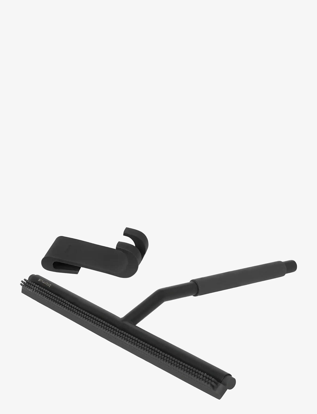 Blomus - Shower Squeegee, includes overdoor hook - 27 x 22 x 3,5 cm - MODO - Black - black - 1