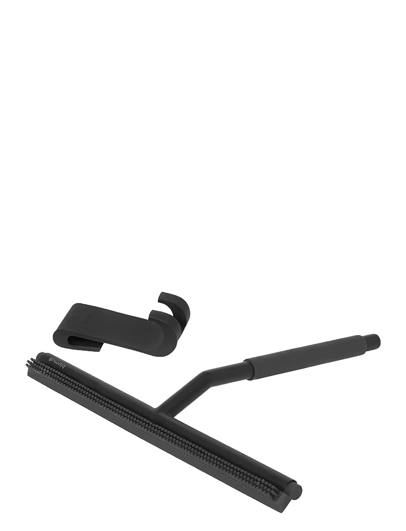 Blomus - Shower Squeegee, includes overdoor hook - 27 x 22 x 3,5 cm - MODO - Black - black - 1