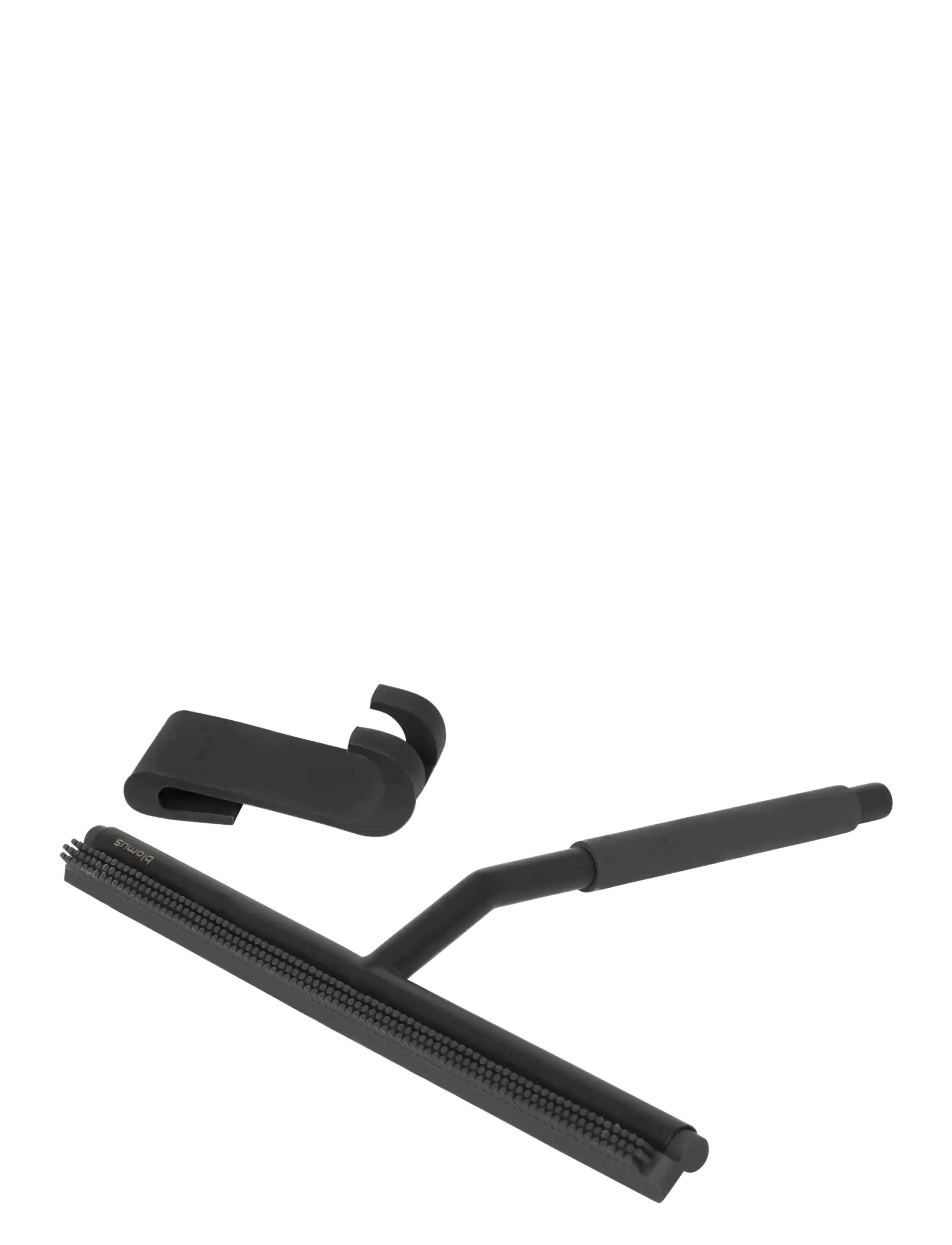 Blomus - Shower Squeegee, includes overdoor hook - 27 x 22 x 3,5 cm - MODO - Black - black - 1
