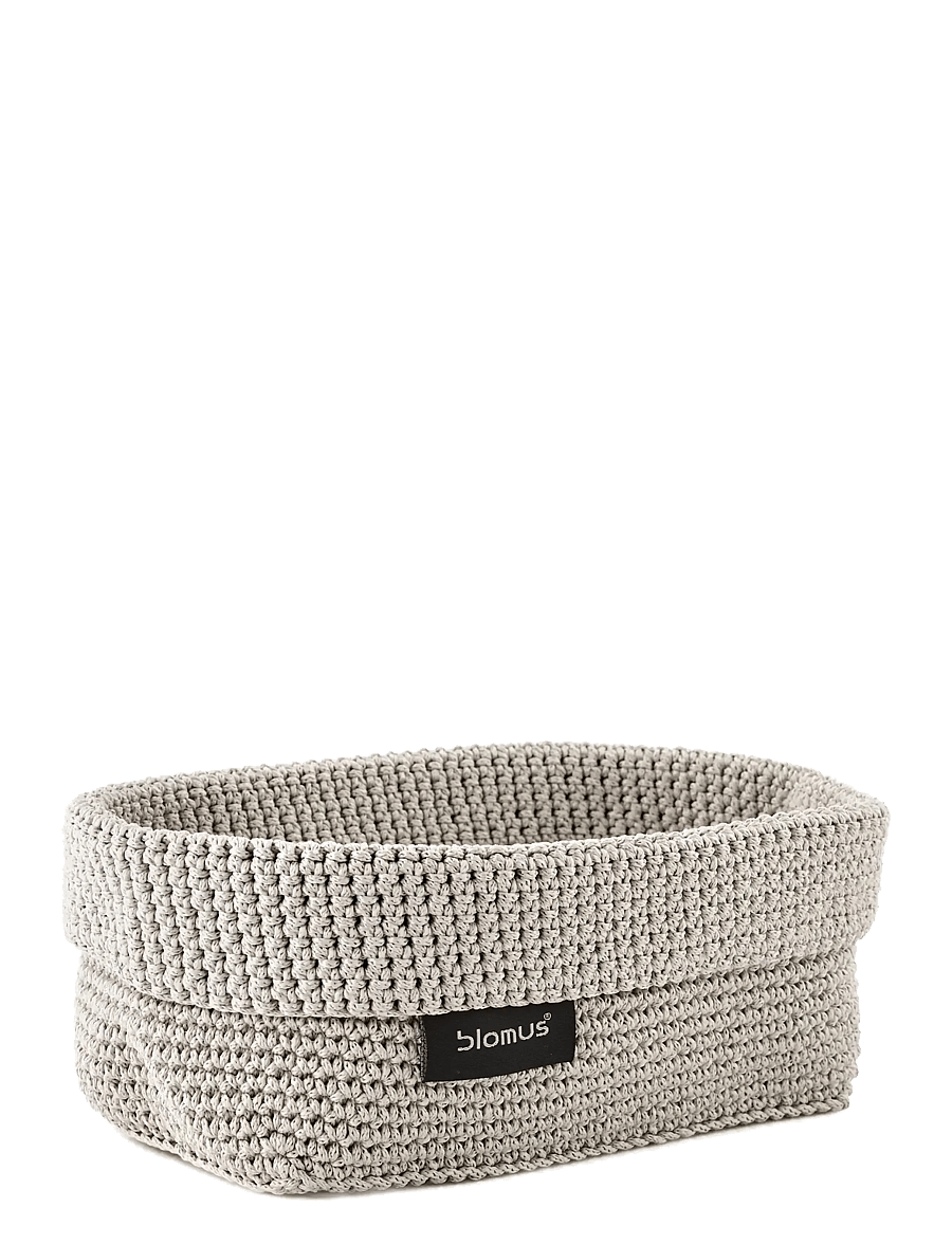 Blomus - Crochet Rope Basket L - 20 x 12 x 9 cm - TELA - Sand - sand - 1