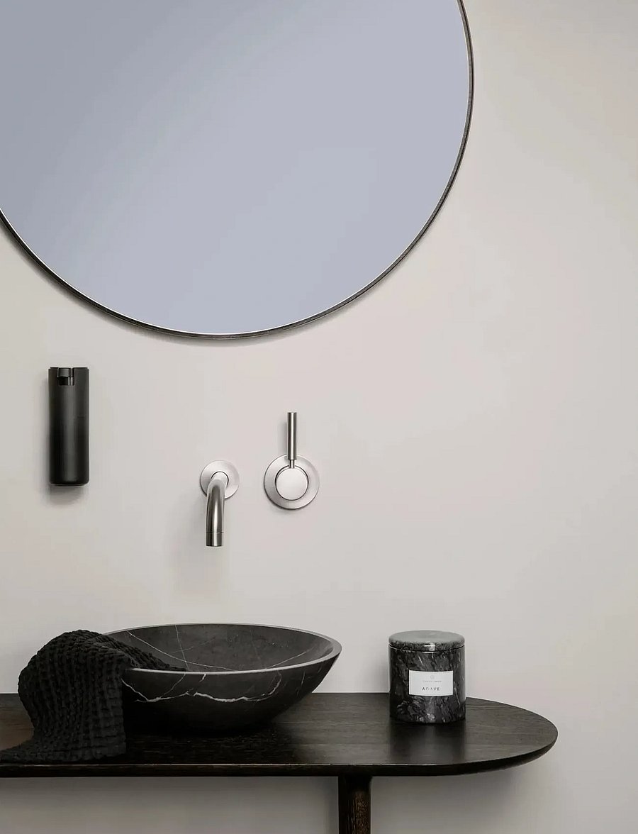 Blomus - Soap Dispenser - 16 cm, Ø 5,5 cm, 0,165 L - MODO - Black - seifenspender & seifenschalen - black - 3