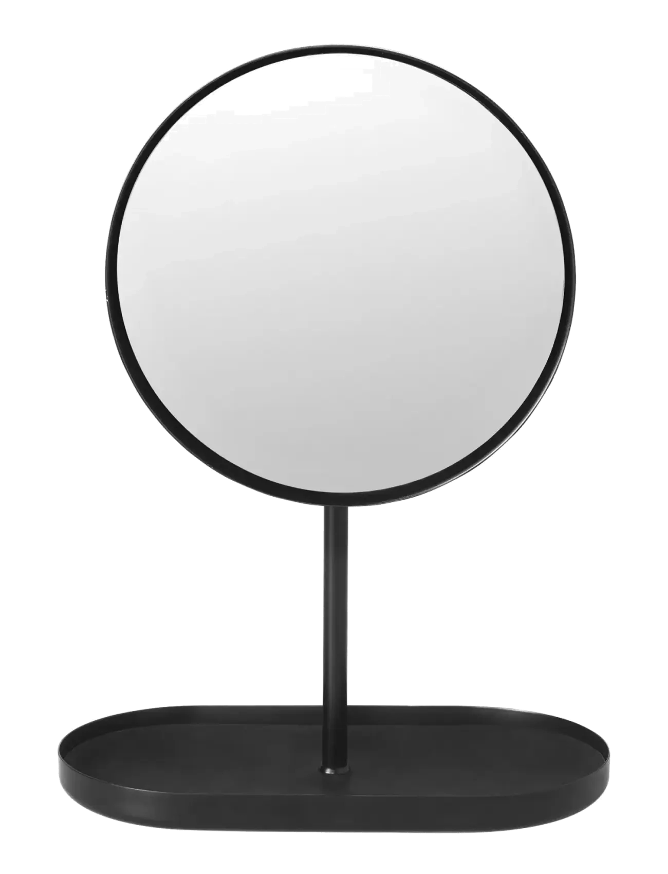 Blomus Vanity Mirror 28 X 20 X 10 Cm Modo Black, Badeværelsesspejl, Sort, Str: L 20CM