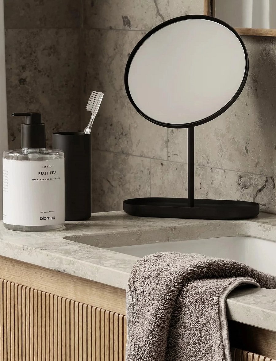 Blomus - Vanity Mirror - 28 x 20 x 10 cm - MODO - Black - kosmetikspiegel - black - 4