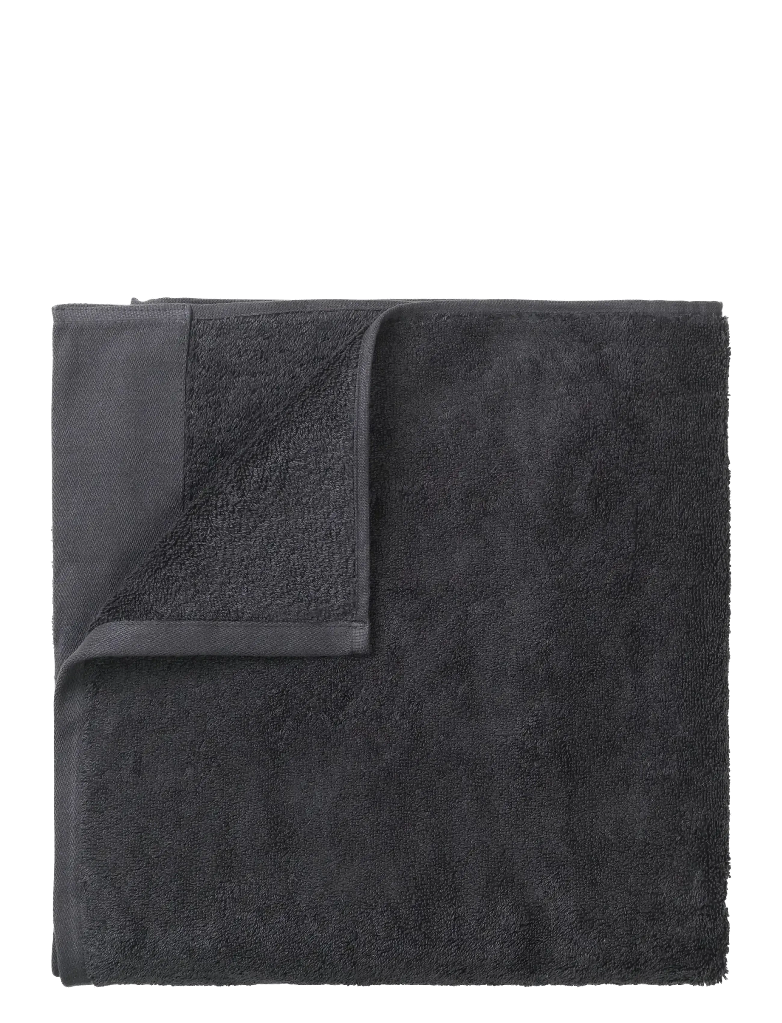 Blomus Bath Towel 140 X 70 Cm Riva Magnet, Bath Håndklæde, Sort, Str: 140X 70CM