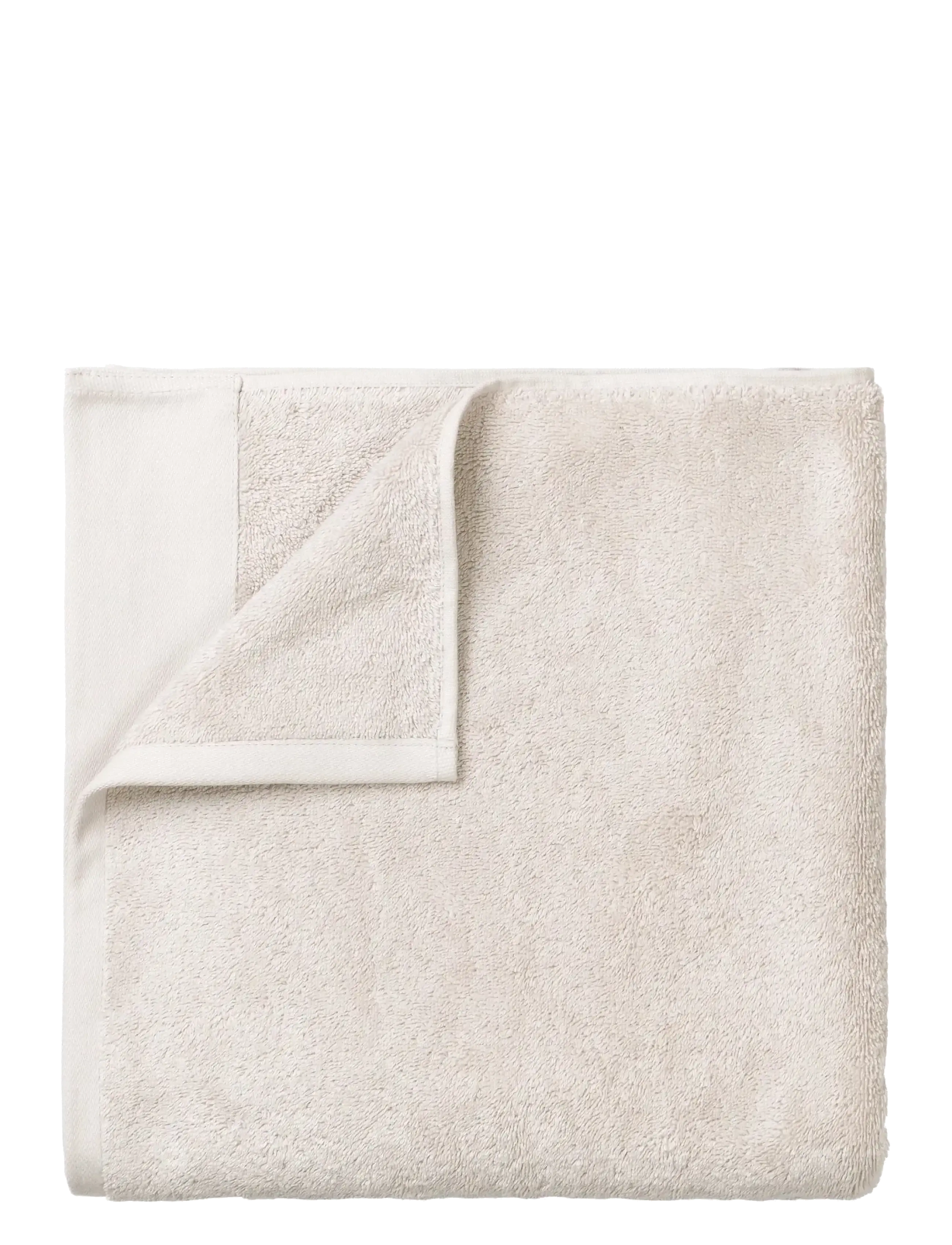 Blomus Bath Towel - 140 x 70 cm - RIVA - Moonbeam - Bathroom - MOONBEAM / white