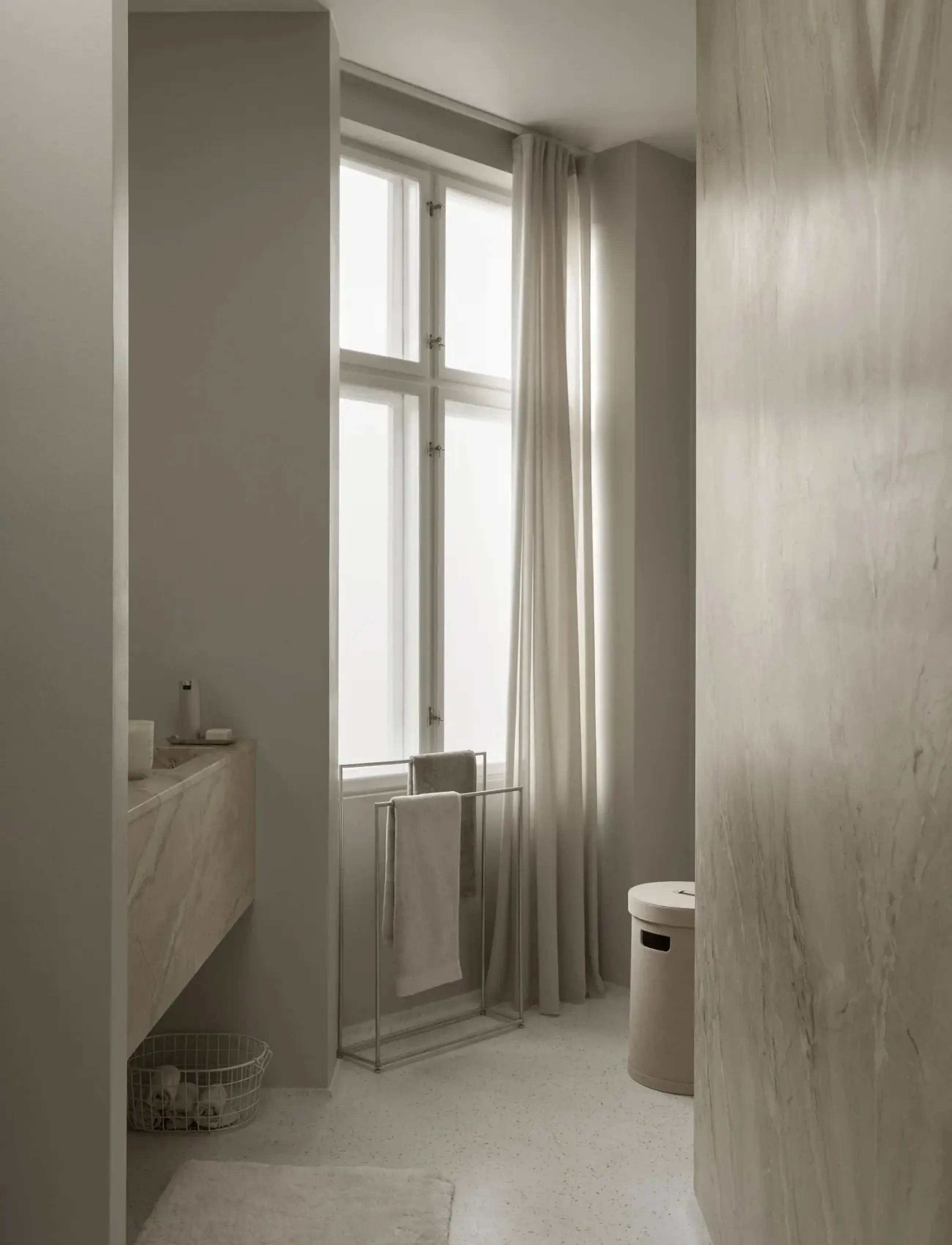 Blomus Bath Towel - 140 X 70 cm - Riva - Satellite, 140X 70 cm, Grey, Håndklæder & Badehåndklæder > Badehåndklæder, Unisex