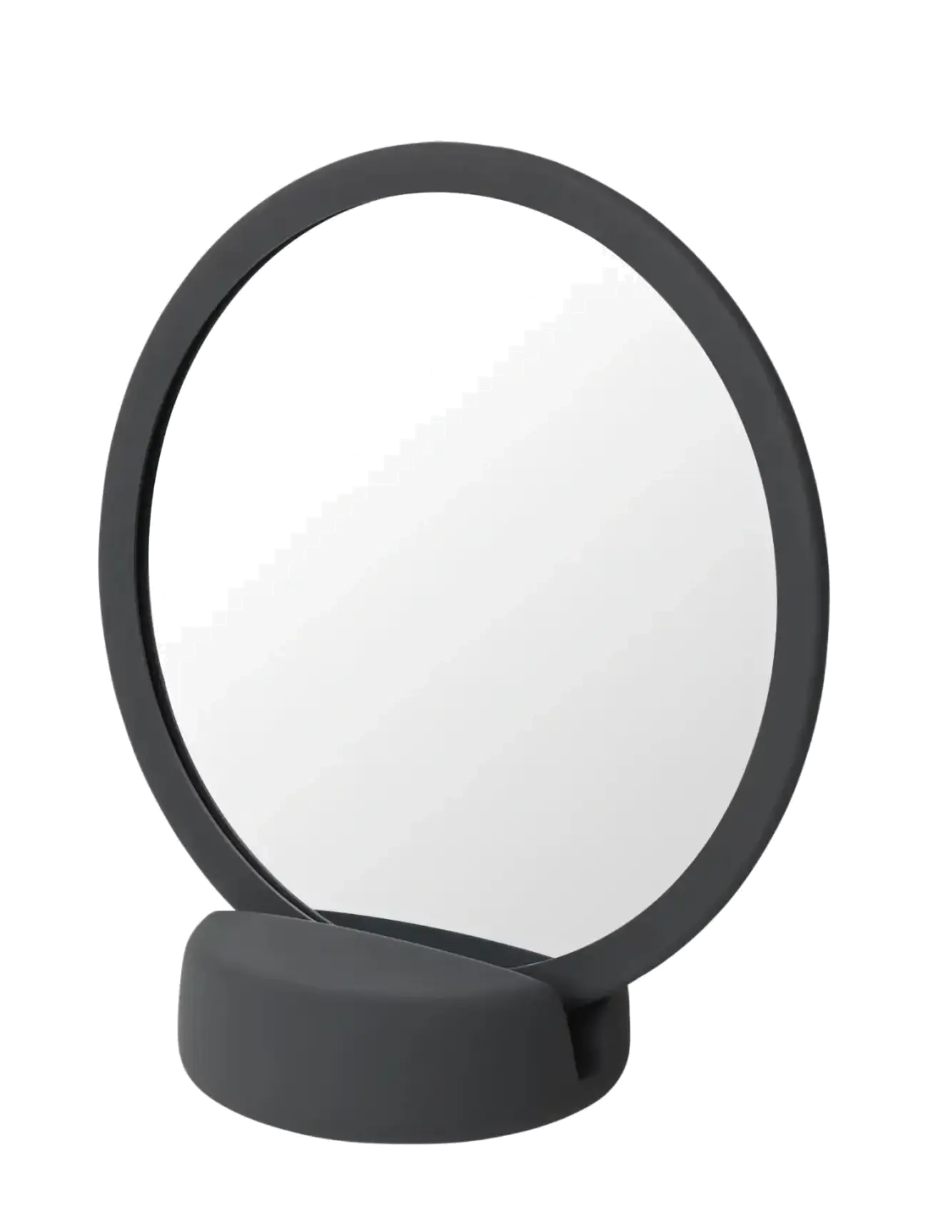 Blomus Vanity Mirror 18,5 X 17 X 9 Cm Sono Magnet, Badeværelsesspejl, Sort, Str: L 18.5CM