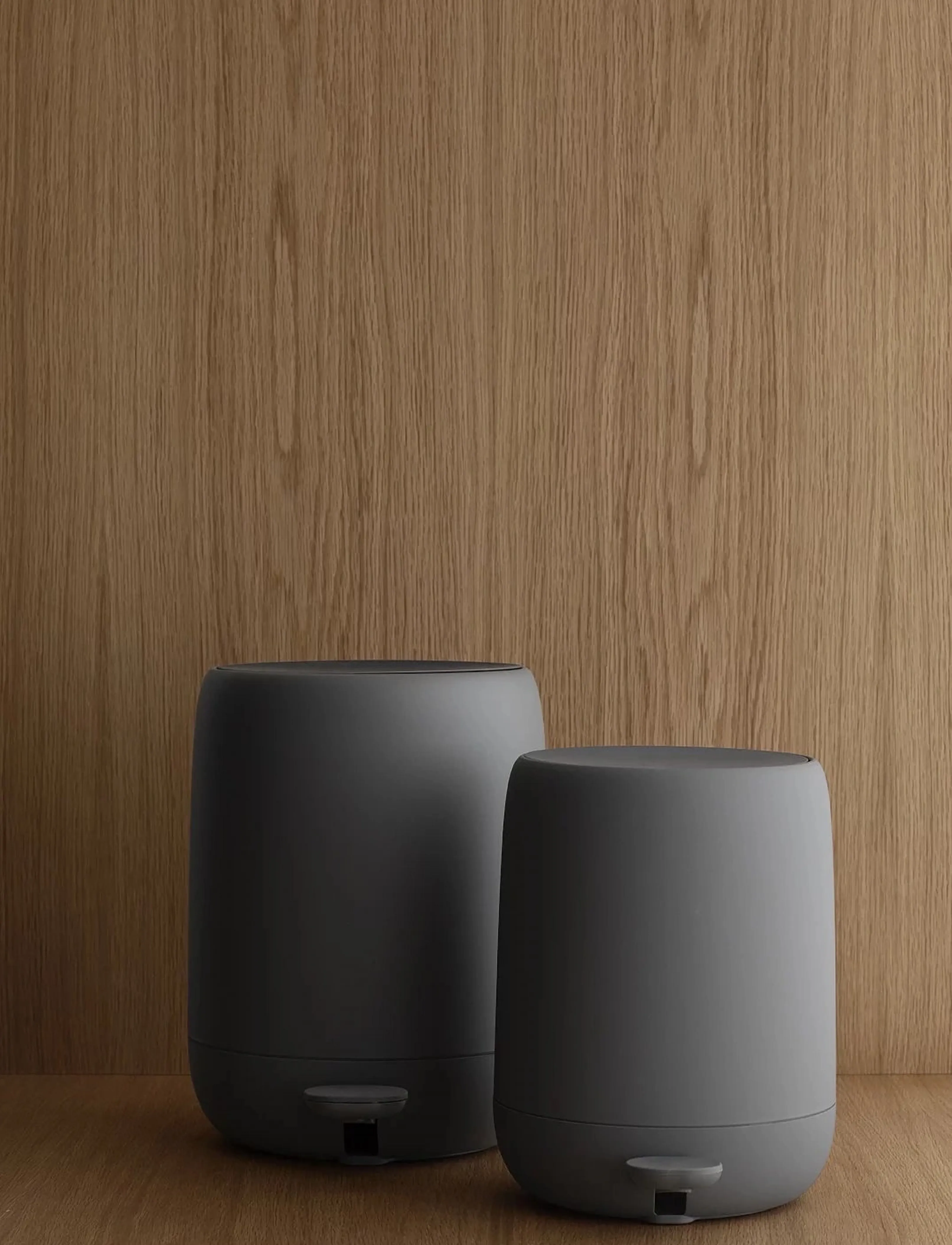 Blomus Pedal Bin Ø 23 Cm, 5 L Sono Satellite, 25.8 cm, Storage, Grau - Paper Bins, Homeware