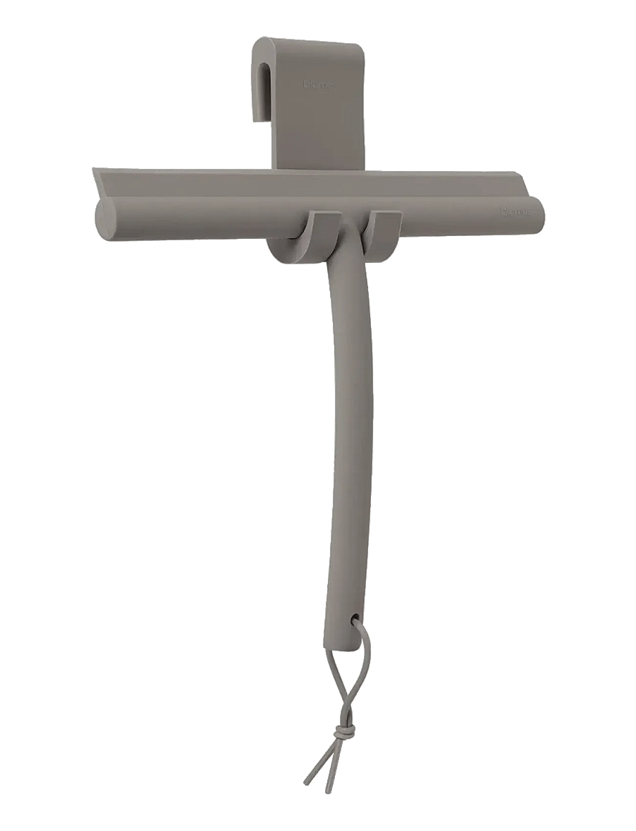Blomus - Shower Squeegee, includes overdoor hook - 20 x 25 x 2,5 cm - VIPO - Satellite - reinigung - satellite - 1