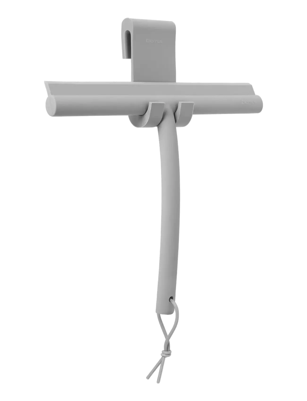 Blomus Shower Squeegee, includes overdoor hook - 20 x 25 x 2,5 cm - VIPO - Micro Chip - Opvask & Rengøring - MICRO CHIP / grey