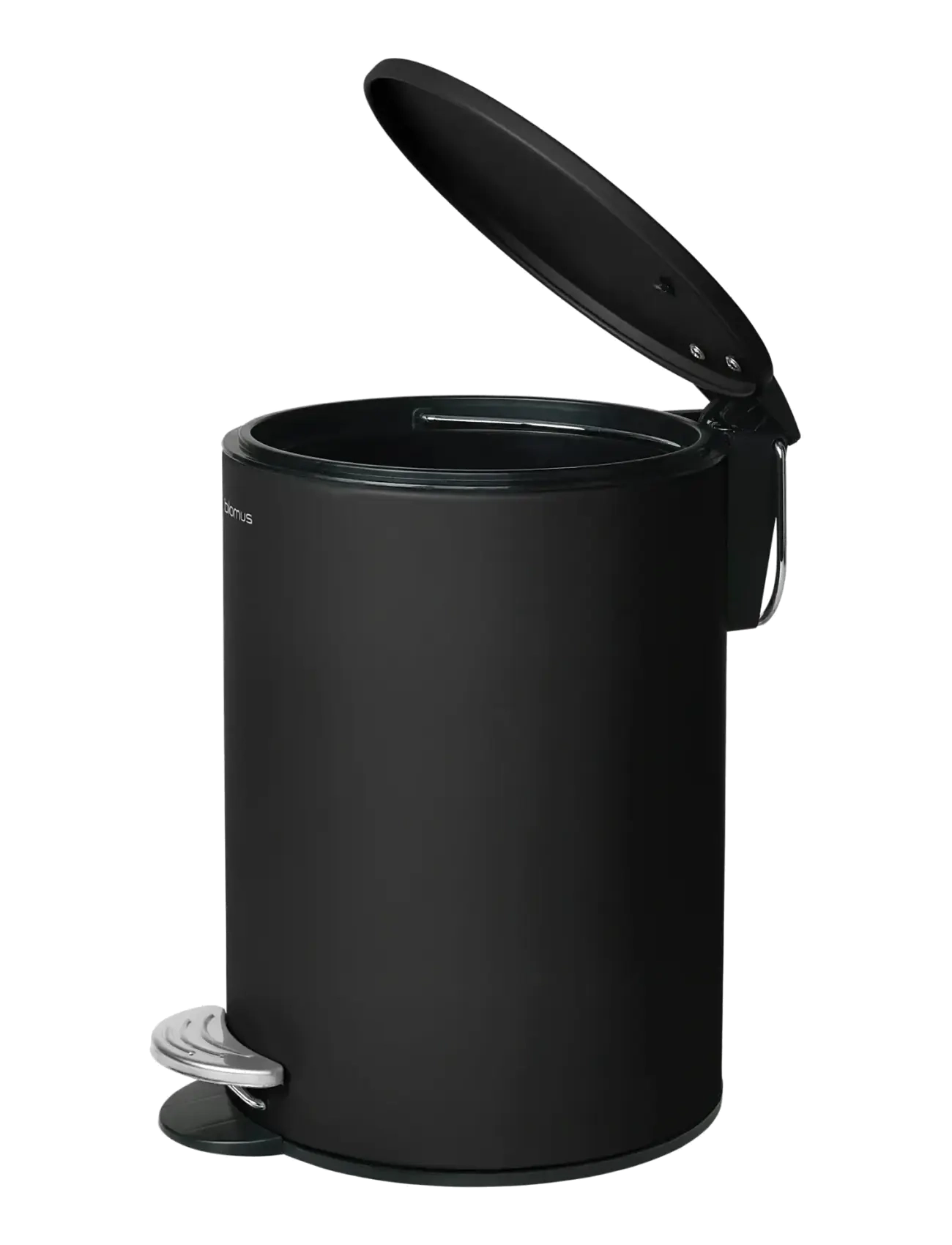 Blomus - Pedal Bin - Ø 17 cmn, 3 L - TUBO - Black - papirkurve & skraldespande - black - 2