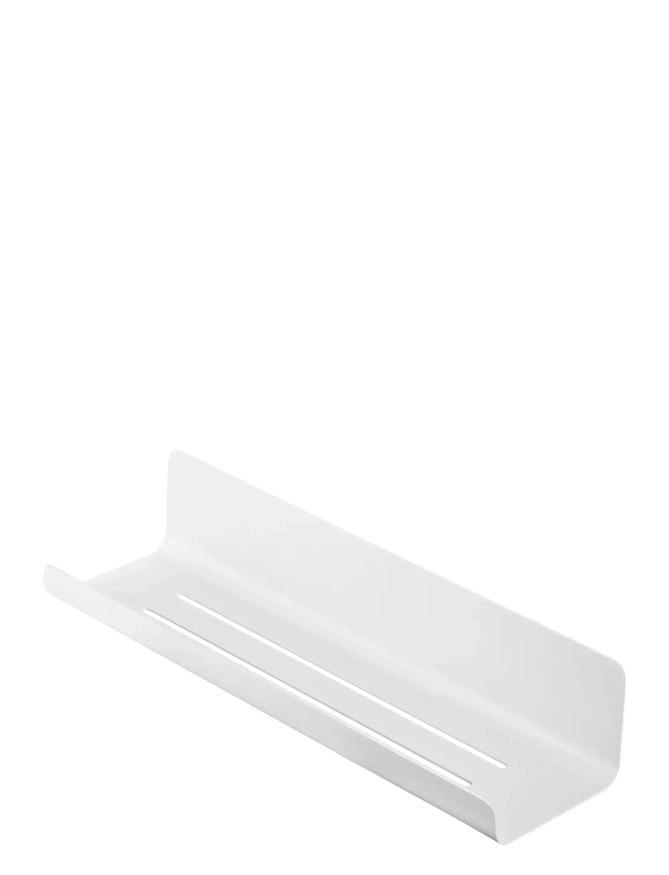 Blomus - Shower Shelf - 34 x 10 cm - MODO - White - opbevaring til badeværelse - white - 2