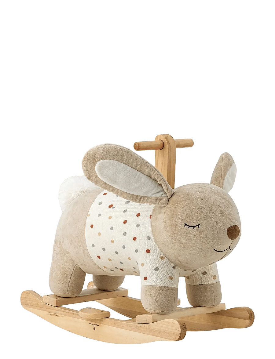 Bloomingville Mini - Villja Rocking Toy, Rabbit - schaukelspielzeug - multi-coloured - 1