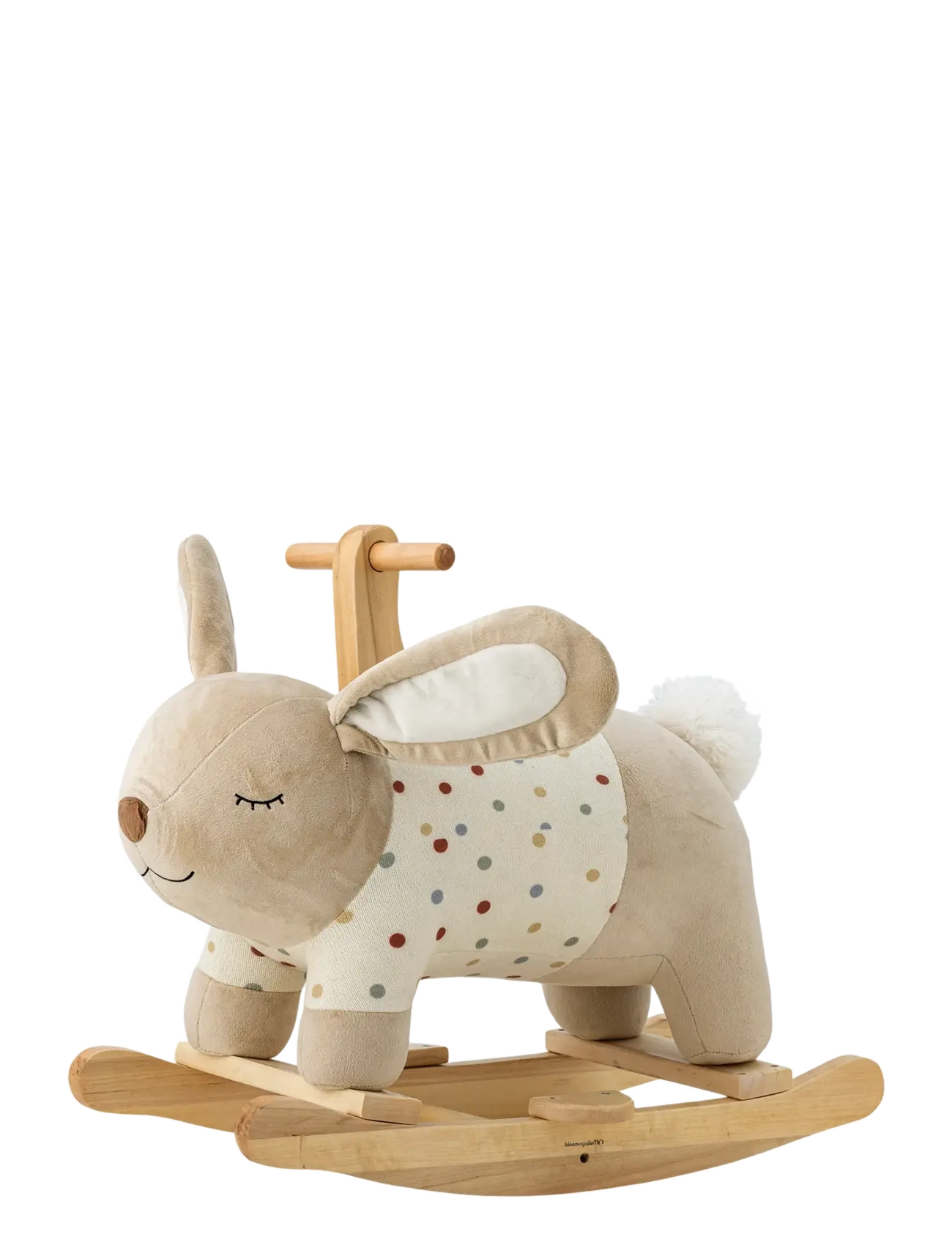 Bloomingville Mini - Villja Rocking Toy, Rabbit - schaukelspielzeug - multi-coloured - 2
