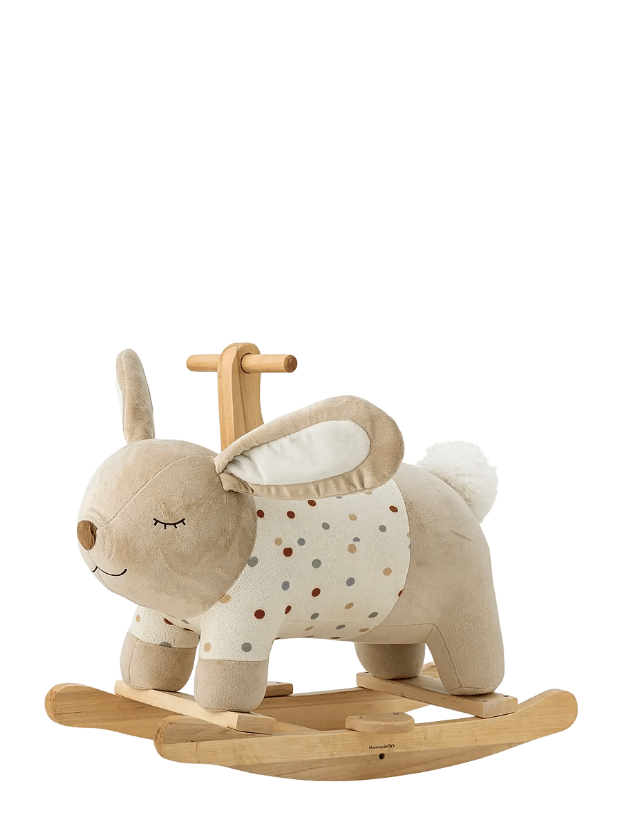 Bloomingville Mini - Villja Rocking Toy, Rabbit - schaukelspielzeug - multi-coloured - 2