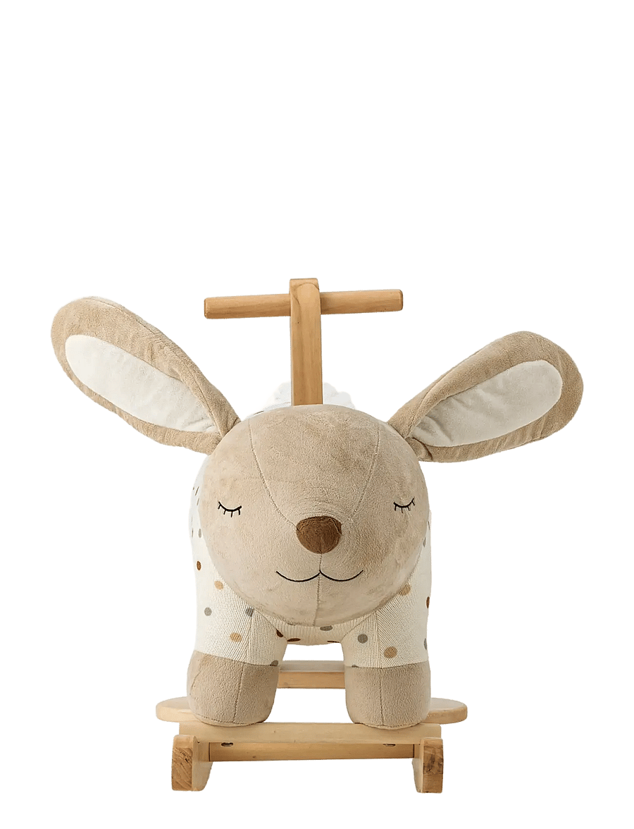 Bloomingville Mini - Villja Rocking Toy, Rabbit - schaukelspielzeug - multi-coloured - 3