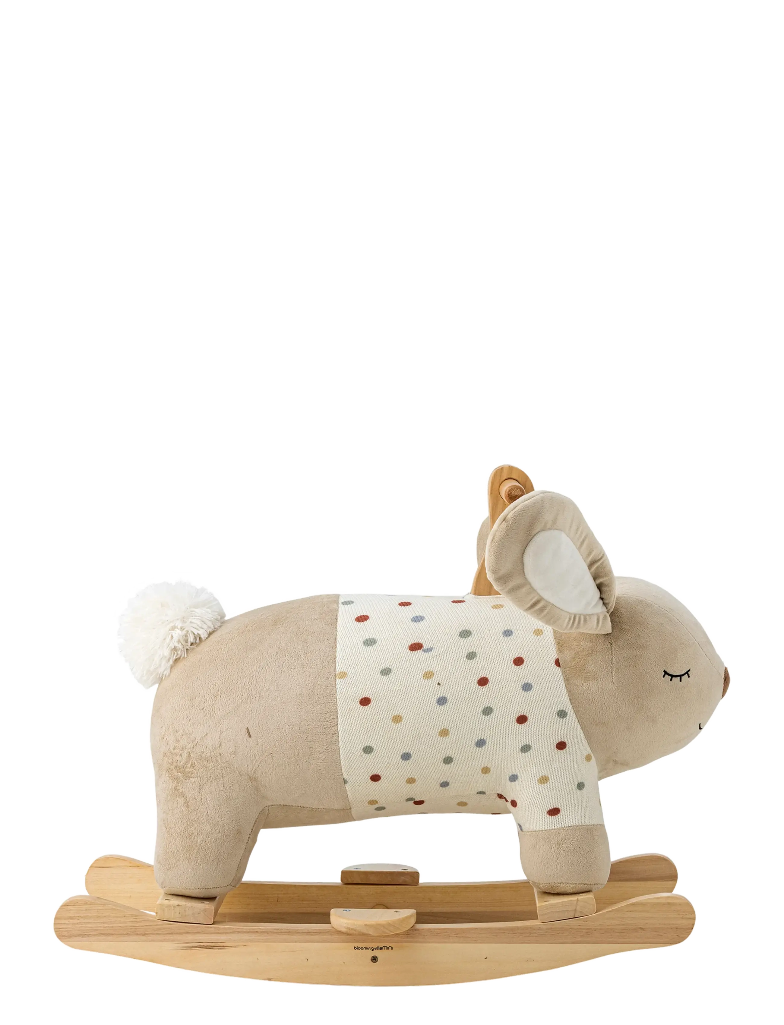 Bloomingville Mini - Villja Rocking Toy, Rabbit - schaukelspielzeug - multi-coloured - 4