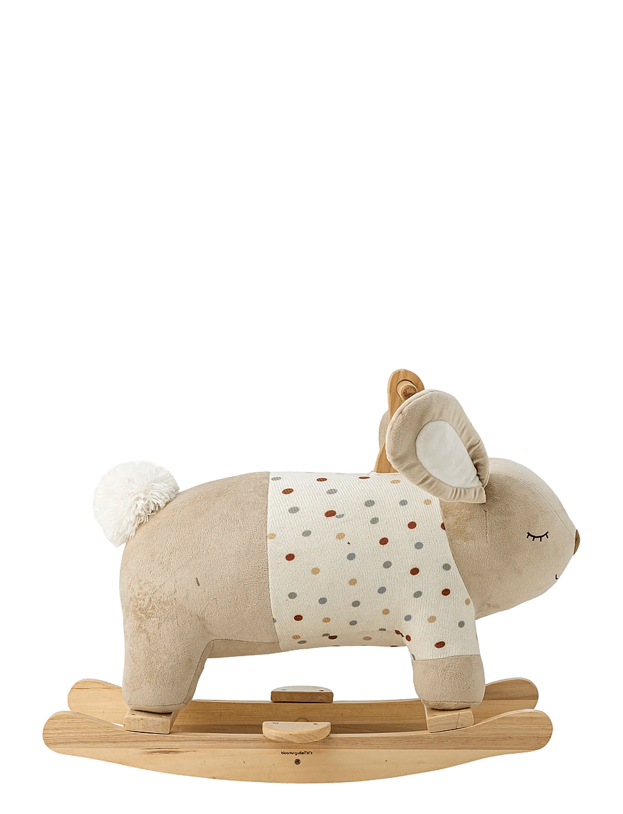 Bloomingville Mini - Villja Rocking Toy, Rabbit - schaukelspielzeug - multi-coloured - 4
