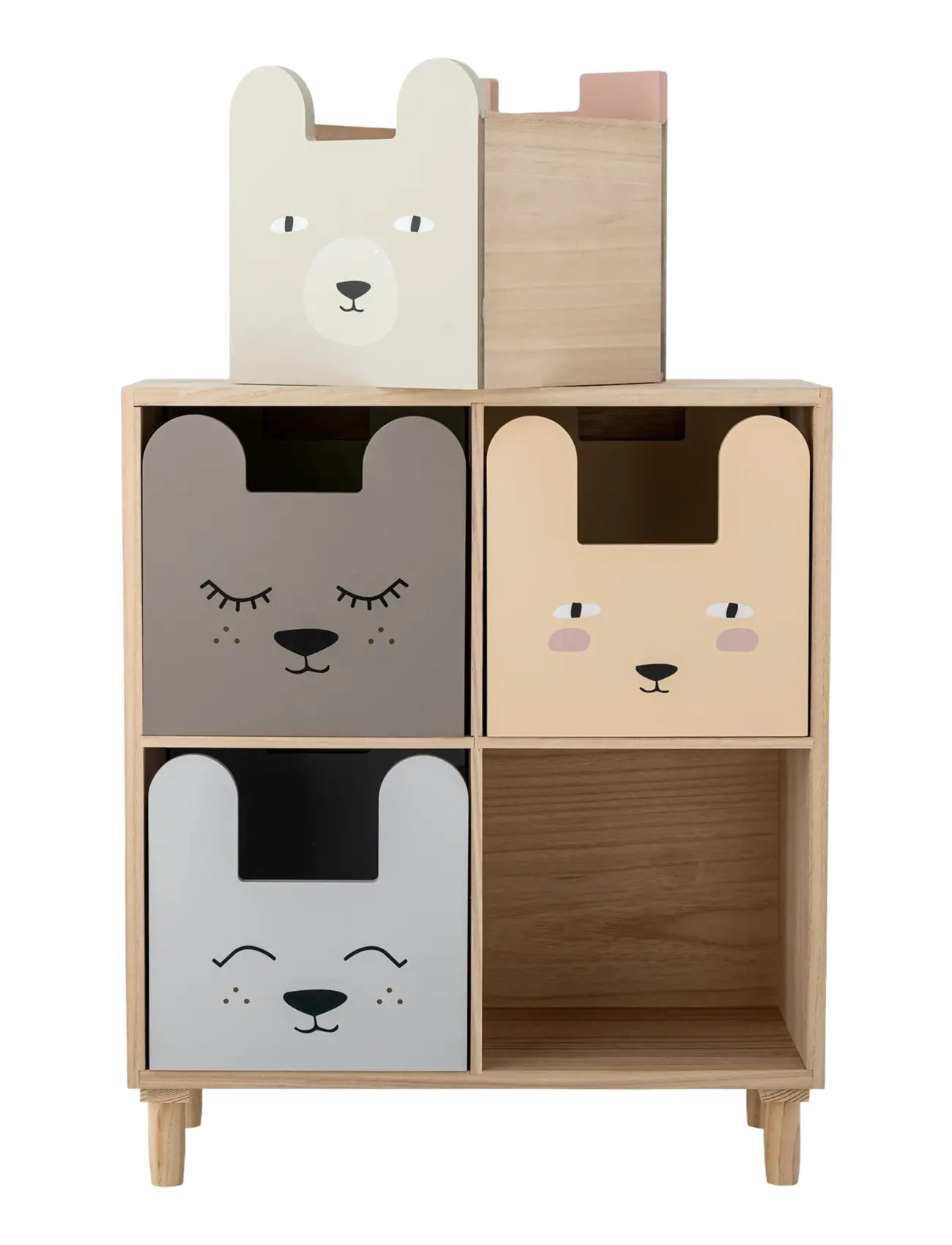 Bloomingville Mini - Calle Bookcase w/Drawers - storage furniture - multi-coloured - 5
