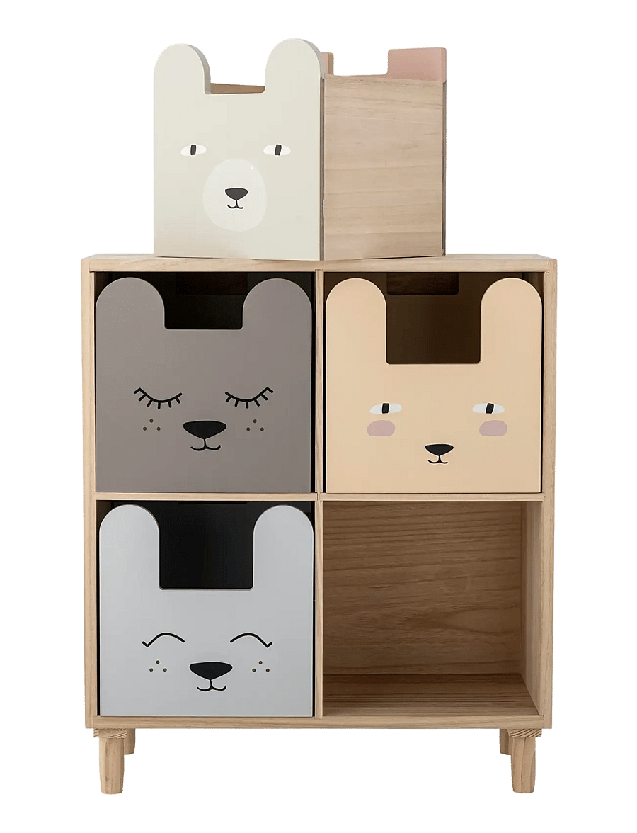 Bloomingville Mini - Calle Bookcase w/Drawers - möbel mit aufbewahrungsfunktion - multi-coloured - 5