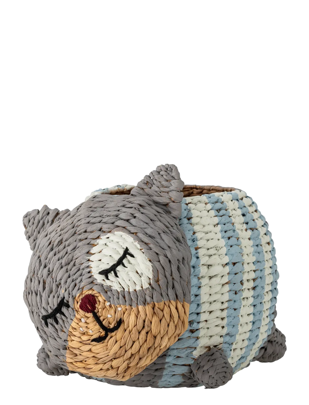 Bloomingville Mini Mille Basket - Aufbewahrungskörbe - MULTI-COLOURED / grey