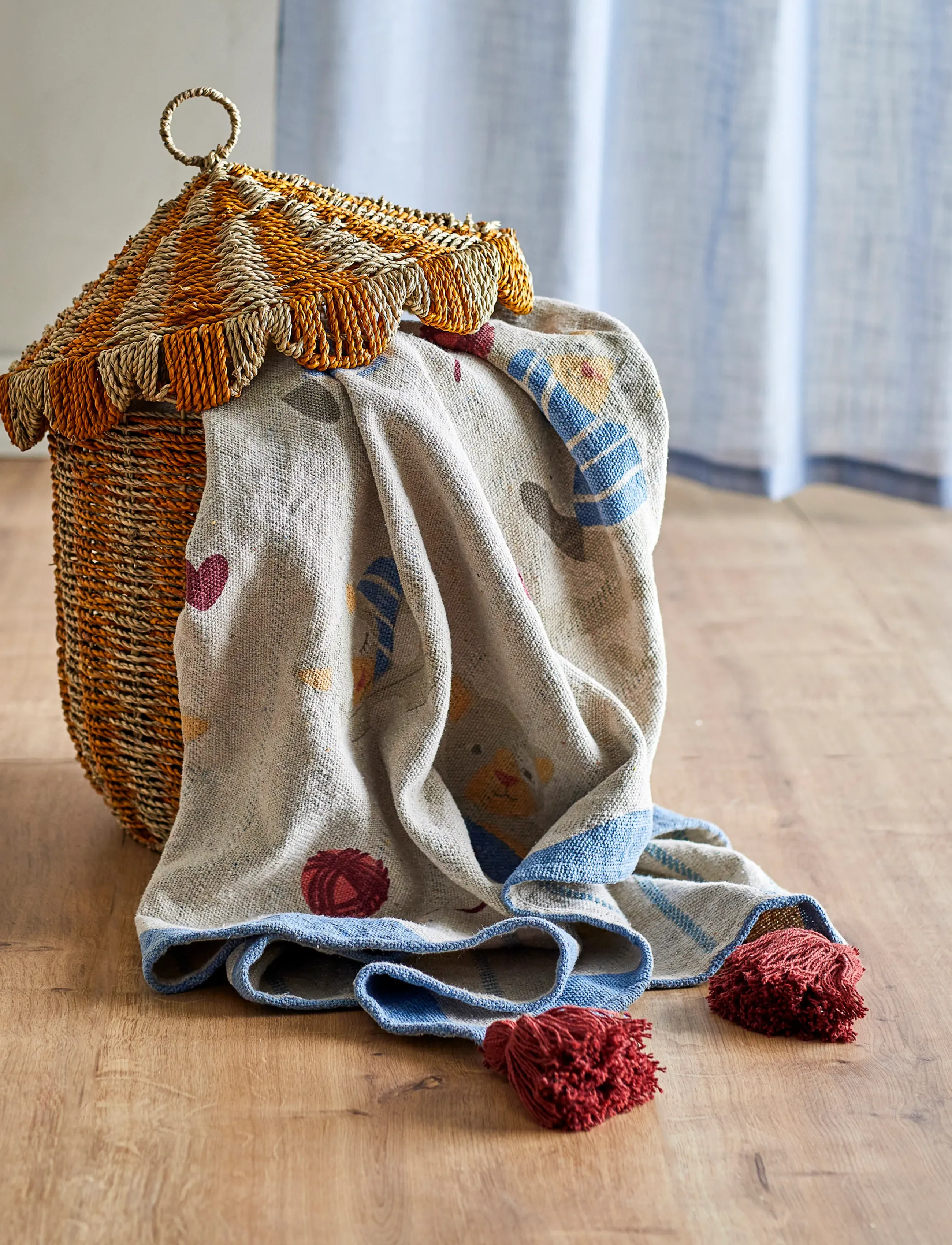 Bloomingville Mini - Mille Throw - blankets - multi-coloured - 3