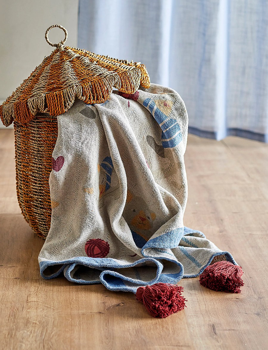 Bloomingville Mini - Mille Throw - decken - multi-coloured - 3