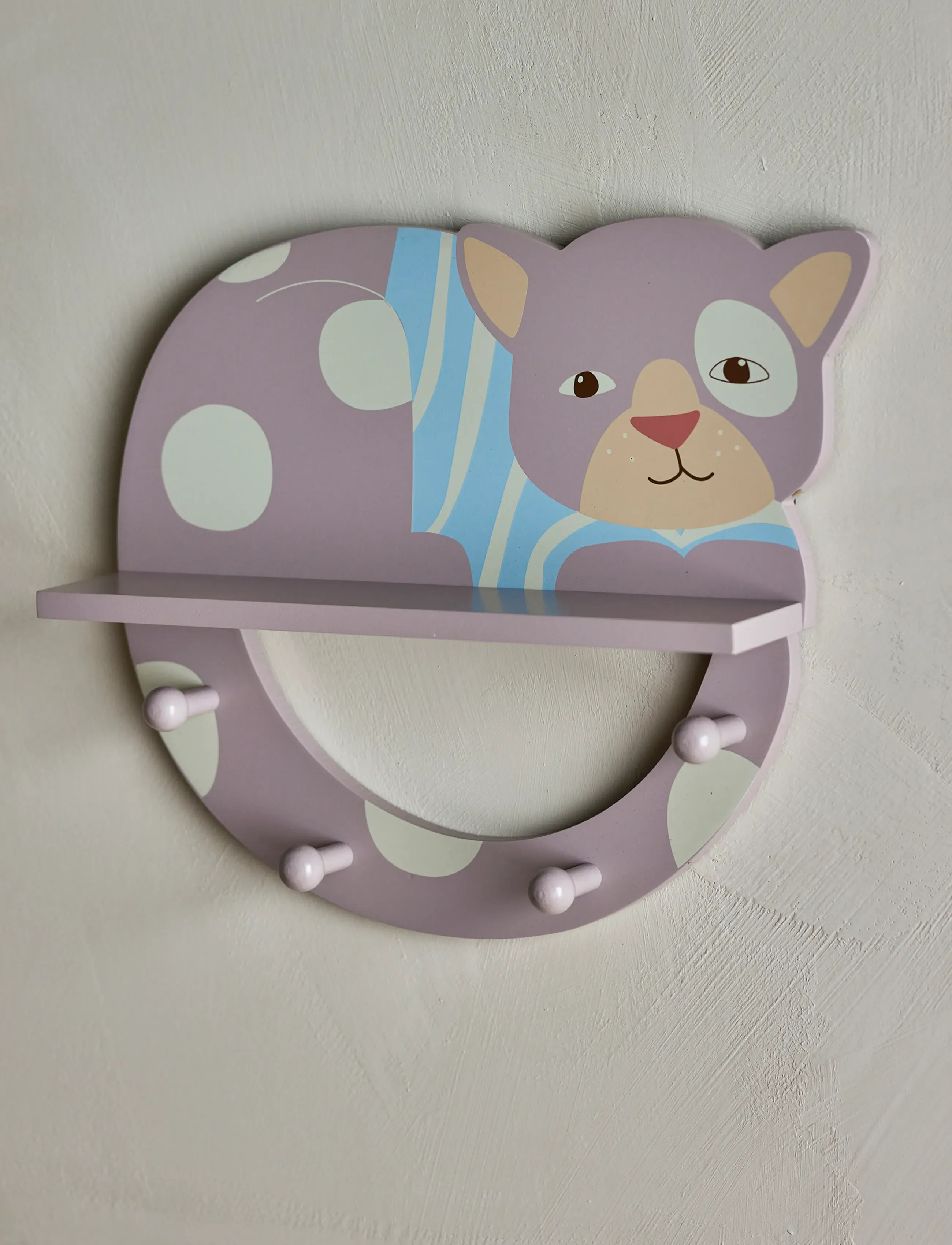 Bloomingville Mini - Mille Coat Rack - nagid ja riidepuud - multi-coloured - 0