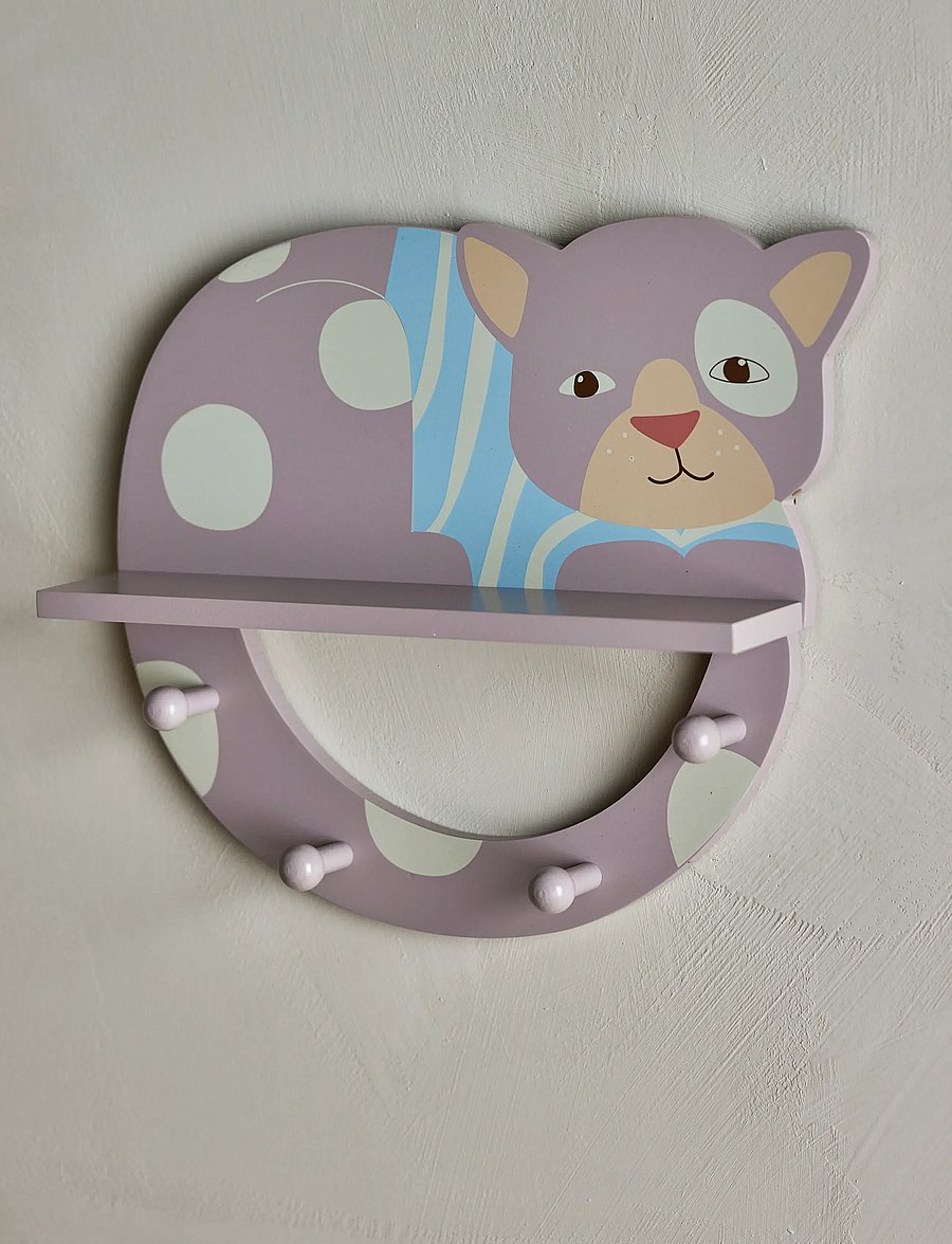 Bloomingville Mini - Mille Coat Rack - nagid ja riidepuud - multi-coloured - 0