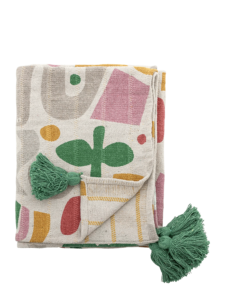 Bloomingville Mini - Filur Throw - segas - multi-coloured - 1