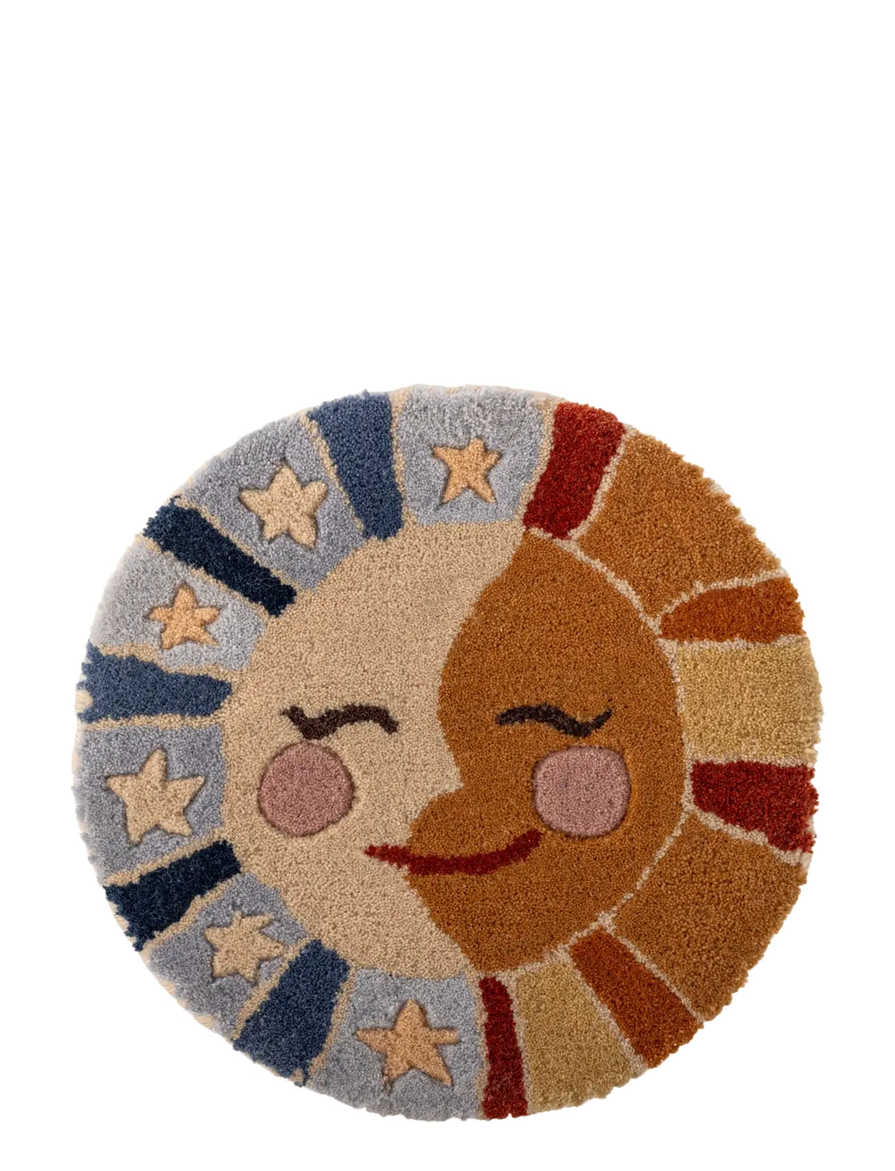 Bloomingville Mini Sun Wall Decor - Wool - MULTI-COLOURED / multi