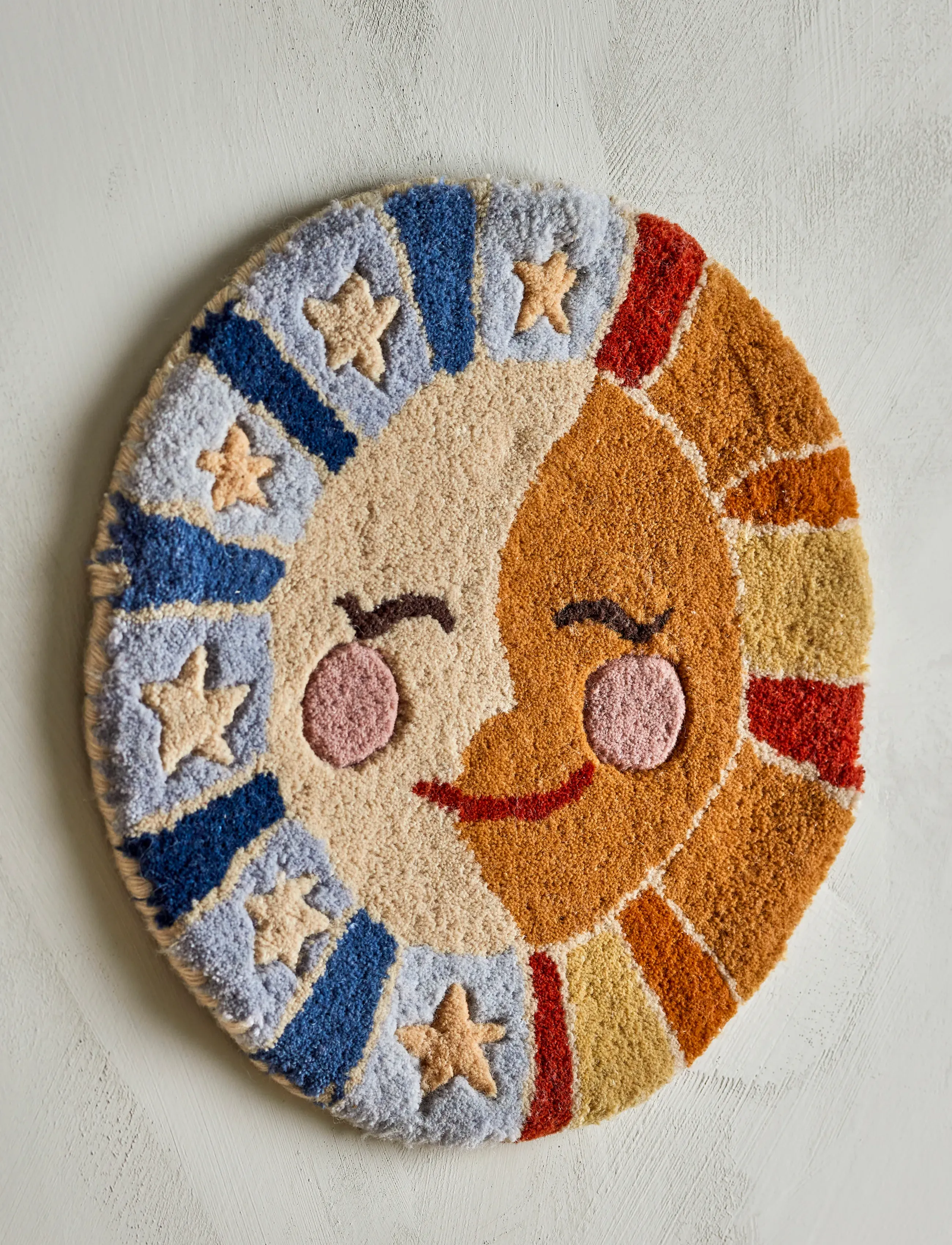Bloomingville Mini Sun Wall Decor,,,Mehrfarbig/gemustert Gr.Ø 35 CM