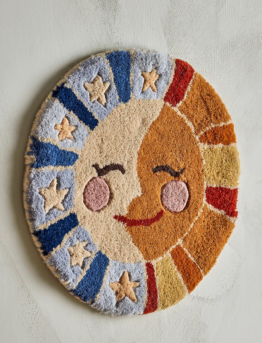 Bloomingville Mini - Sun Wall Decor - väggdekor - multi-coloured - 0