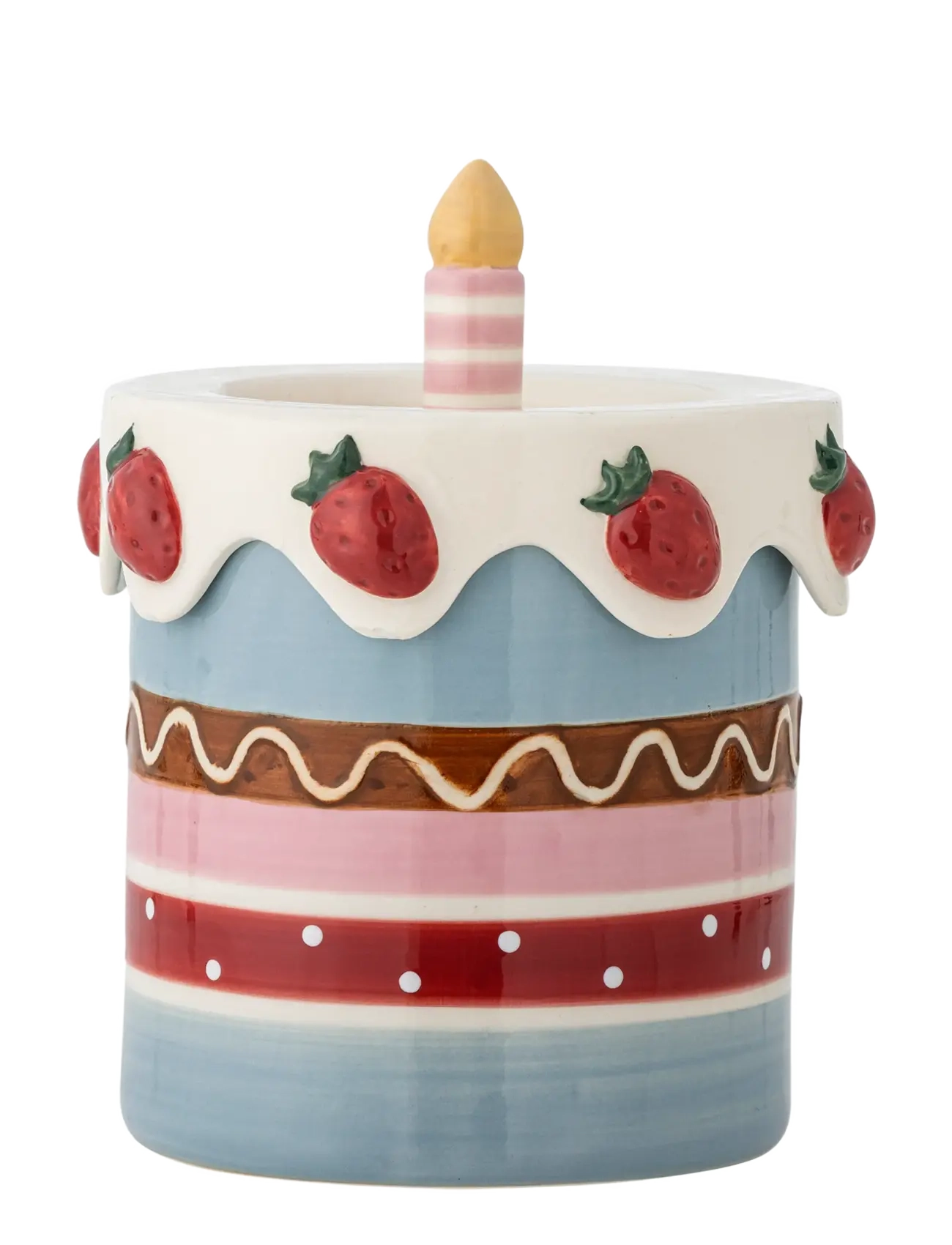 Bloomingville Mini Milkya Jar w/Lid - Kids home - MULTI-COLOURED / blue