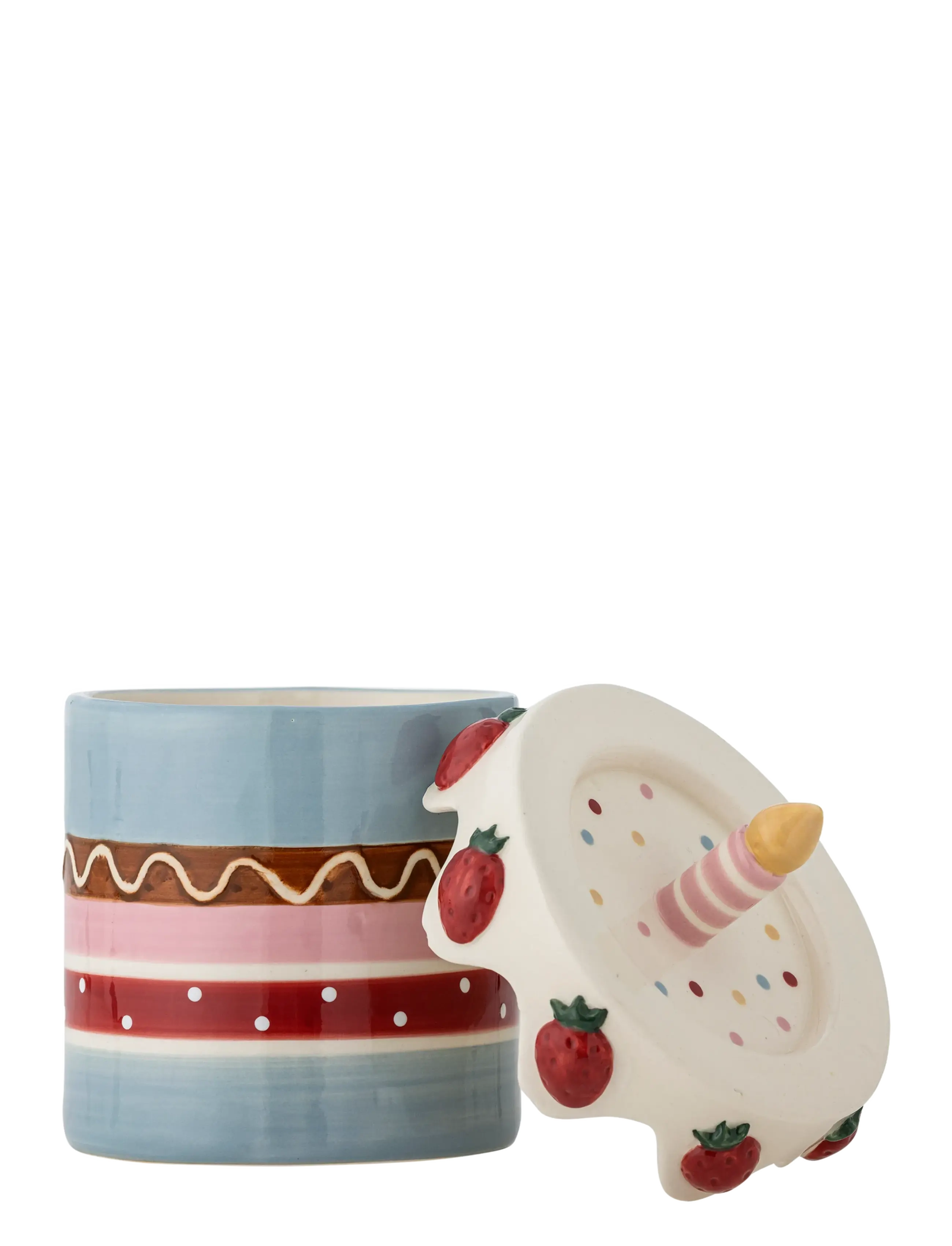 Bloomingville Mini - Milkya Jar w/Lid - multi-coloured - 2