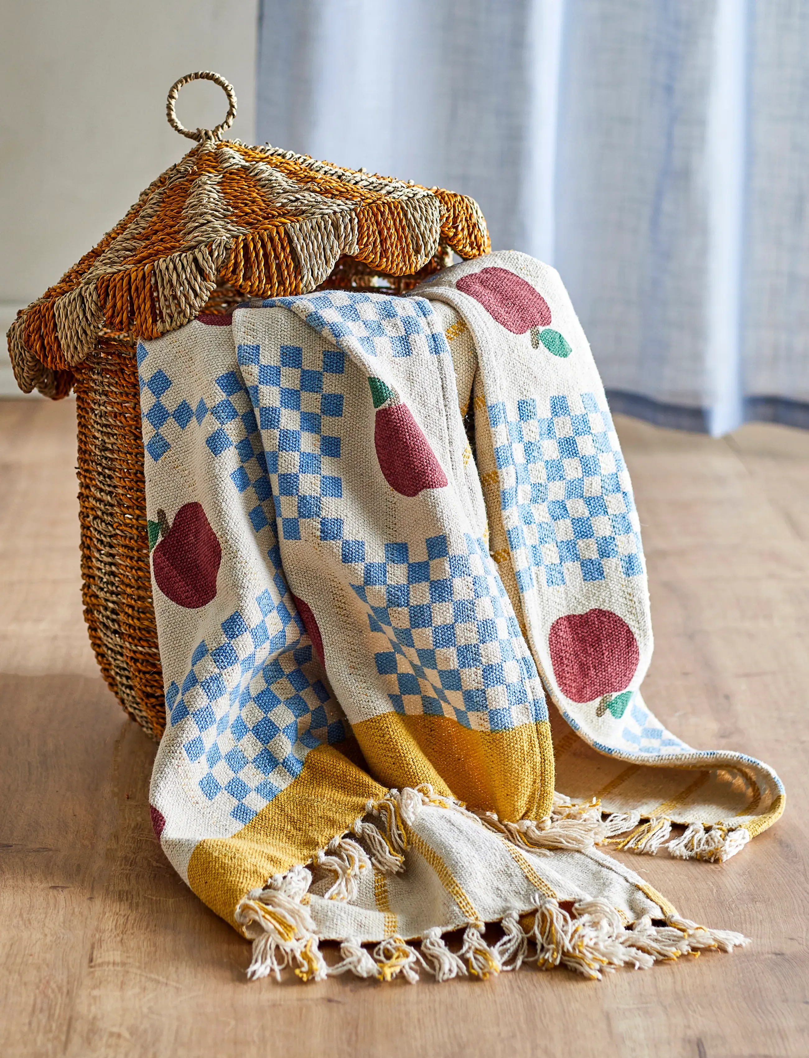 Bloomingville Mini - Gala Throw - tekid - multi-coloured - 0