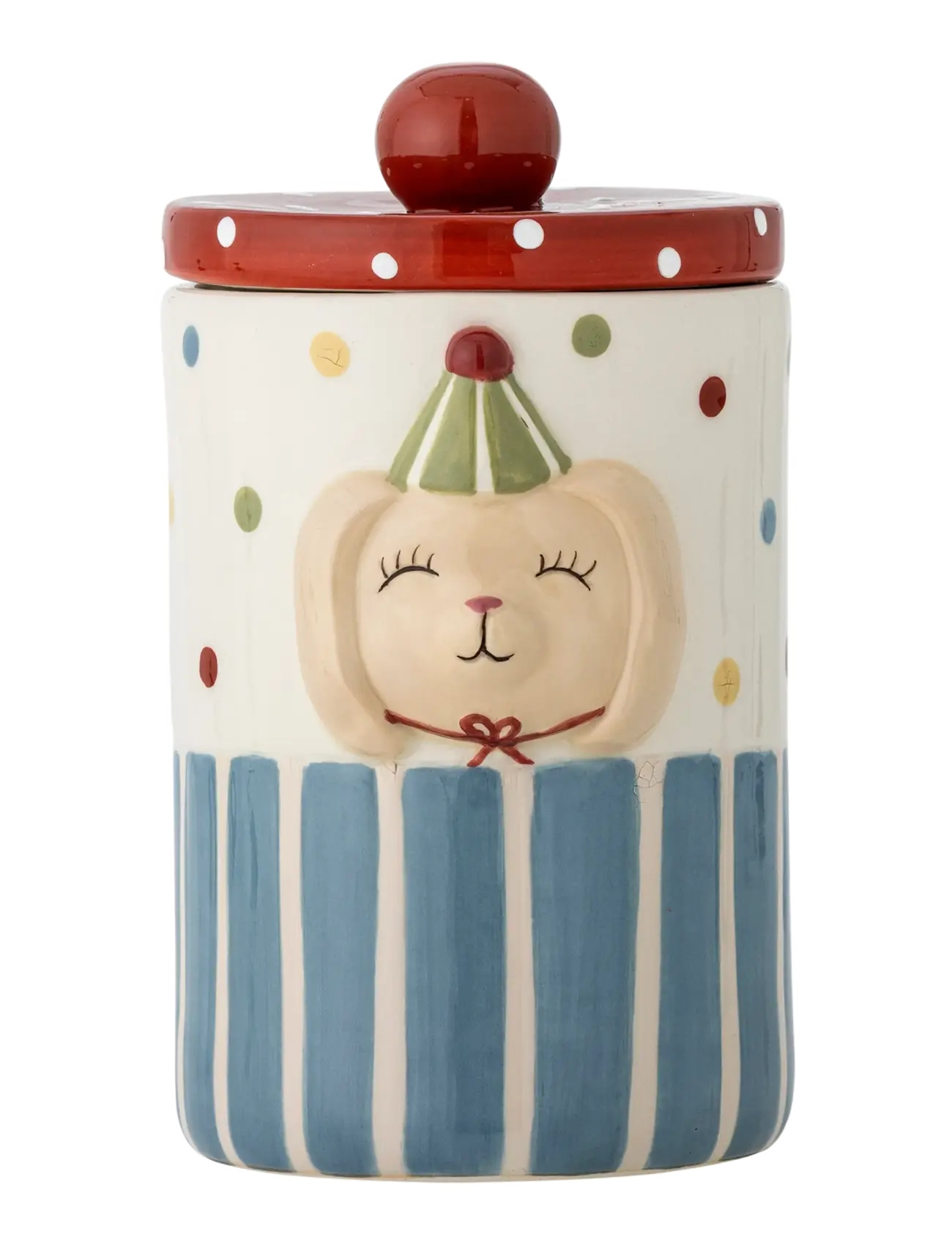Bloomingville Mini Party Jar w/Lid - Birthday - MULTI-COLOURED / multi