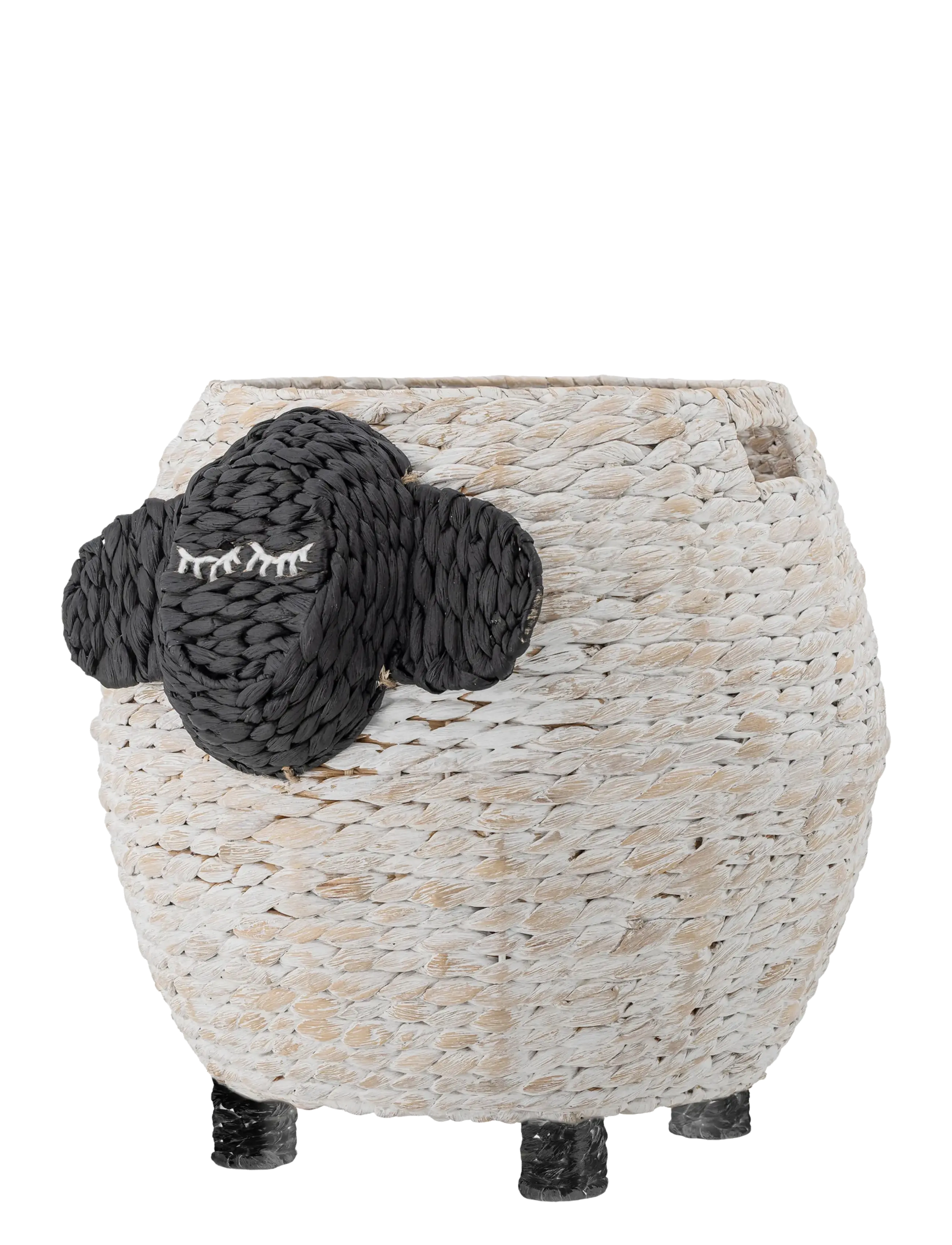 Bloomingville Mini - Dolly Basket - aufbewahrungskörbe - white - 2