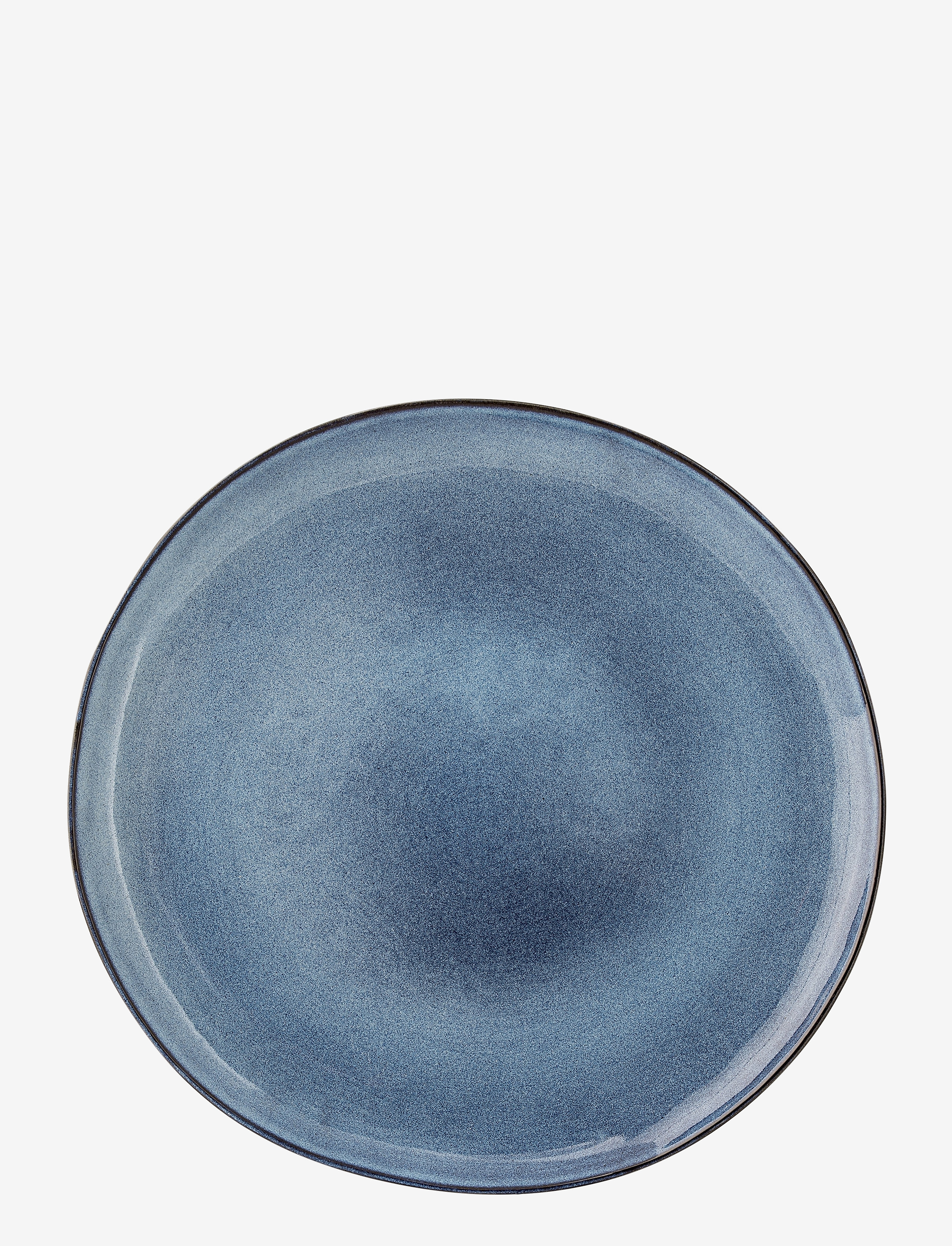 BLOOMINGVILLE Sandrine Tallerken, Blå, Stentøj Blau - Ø 28.5 CM - Unisex