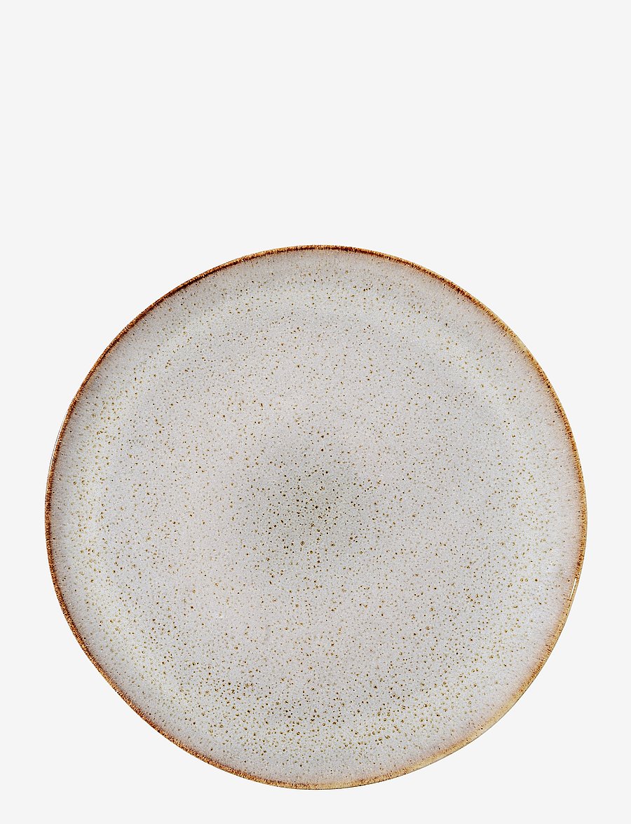 Bloomingville - Sandrine Plate - speiseteller - grey - 1