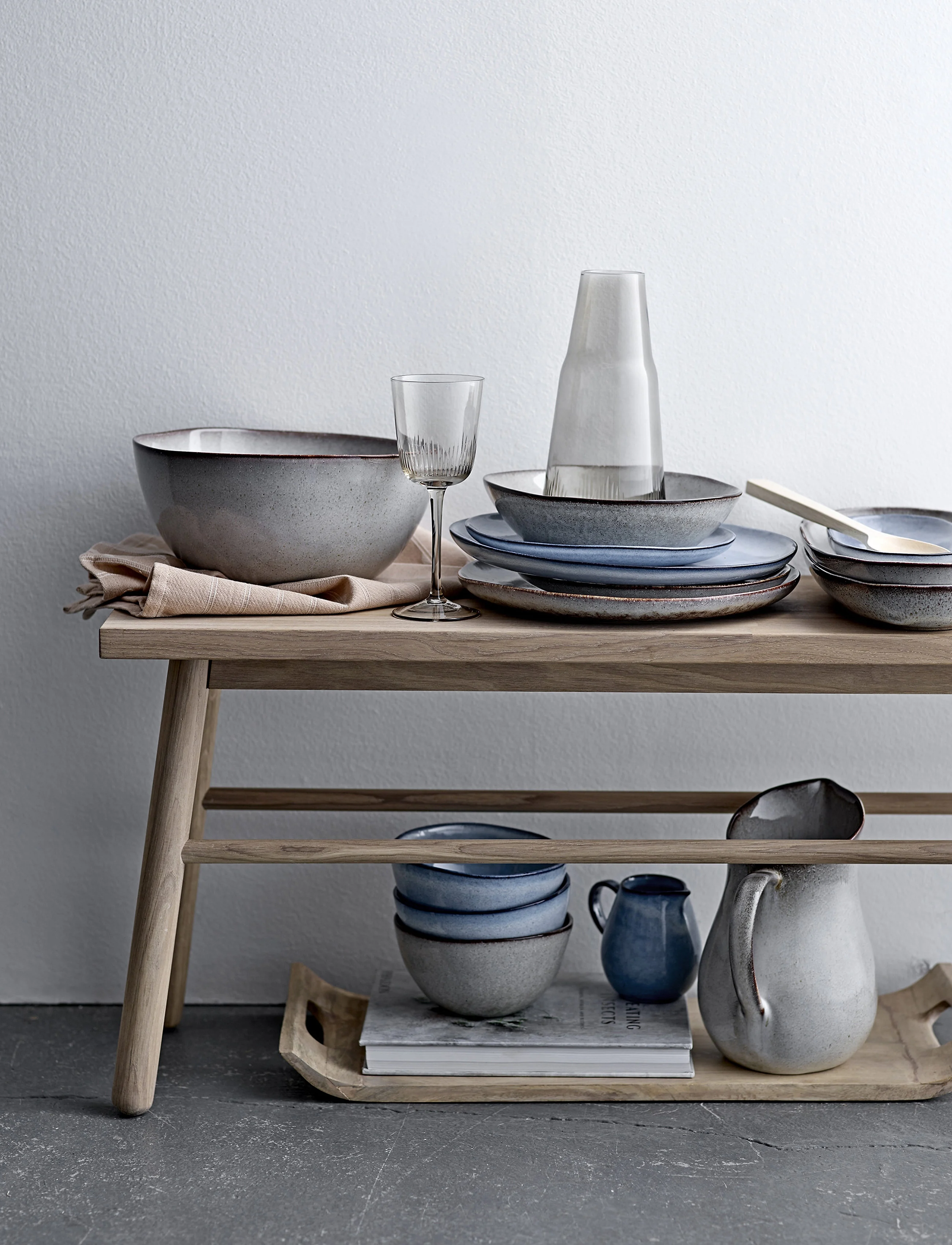 Bloomingville - Sandrine Bowl - madalaimad hinnad - grey - 3
