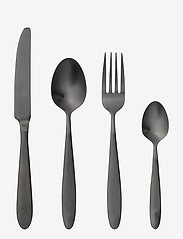 Bloomingville - Sene Cutlery 4 set - najniższe ceny - black - 0