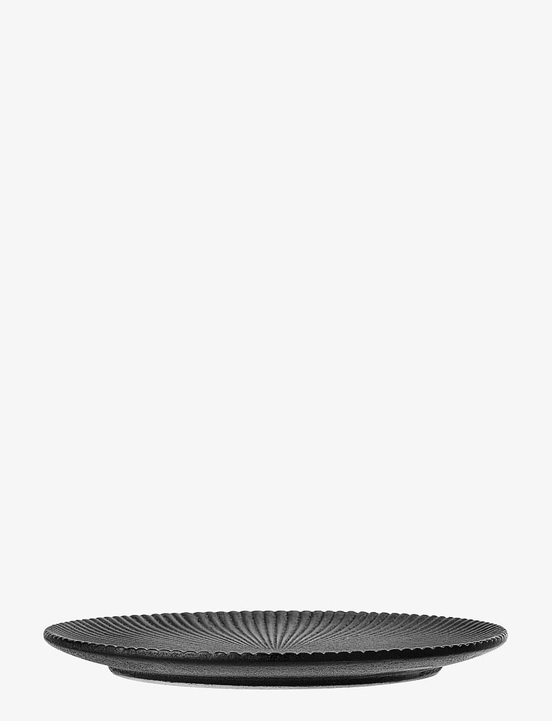 Bloomingville - Neri Plate - die niedrigsten preise - black - 1