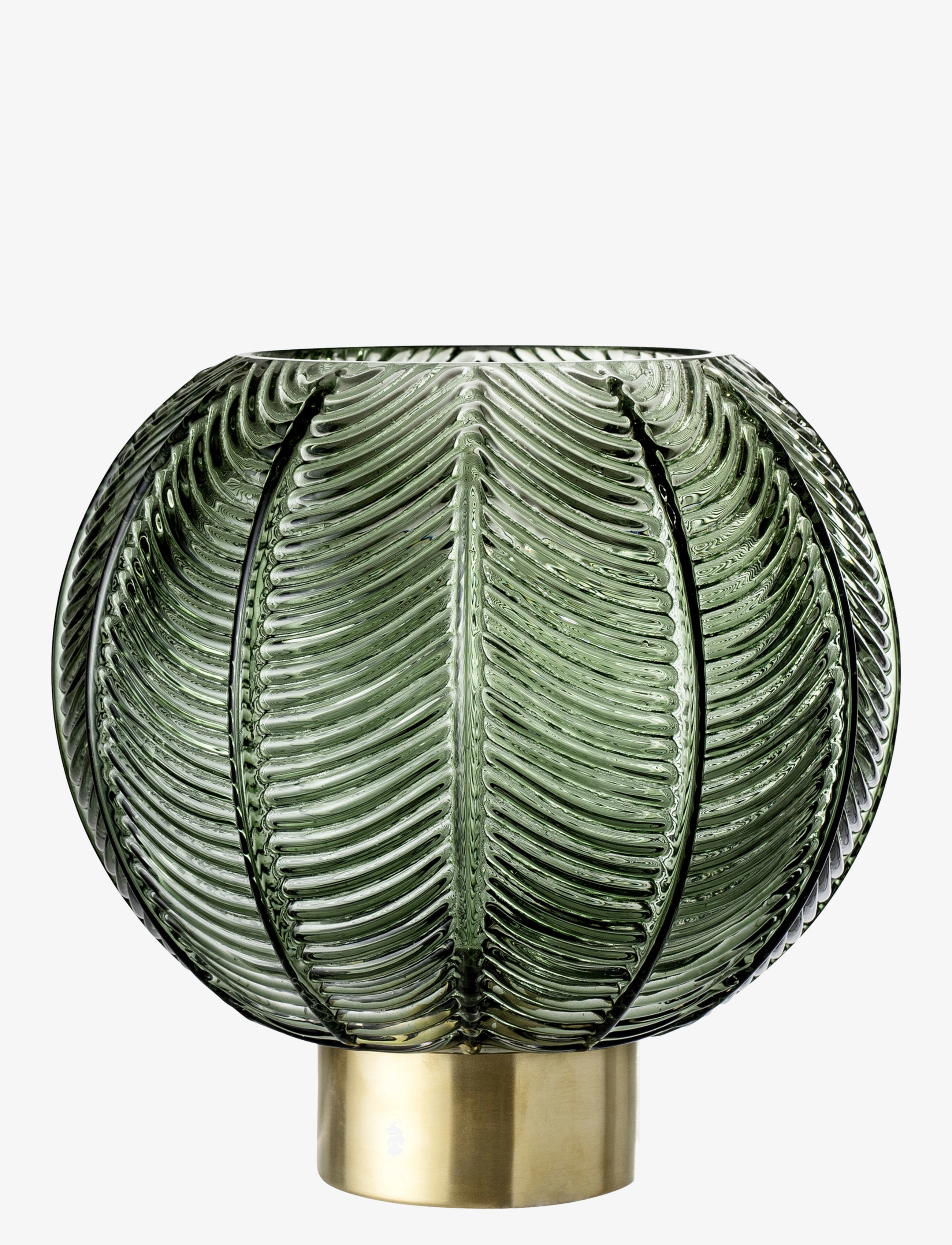BLOOMINGVILLE Klaus Vase, Grøn, Glas Grün - H21CM - Unisex