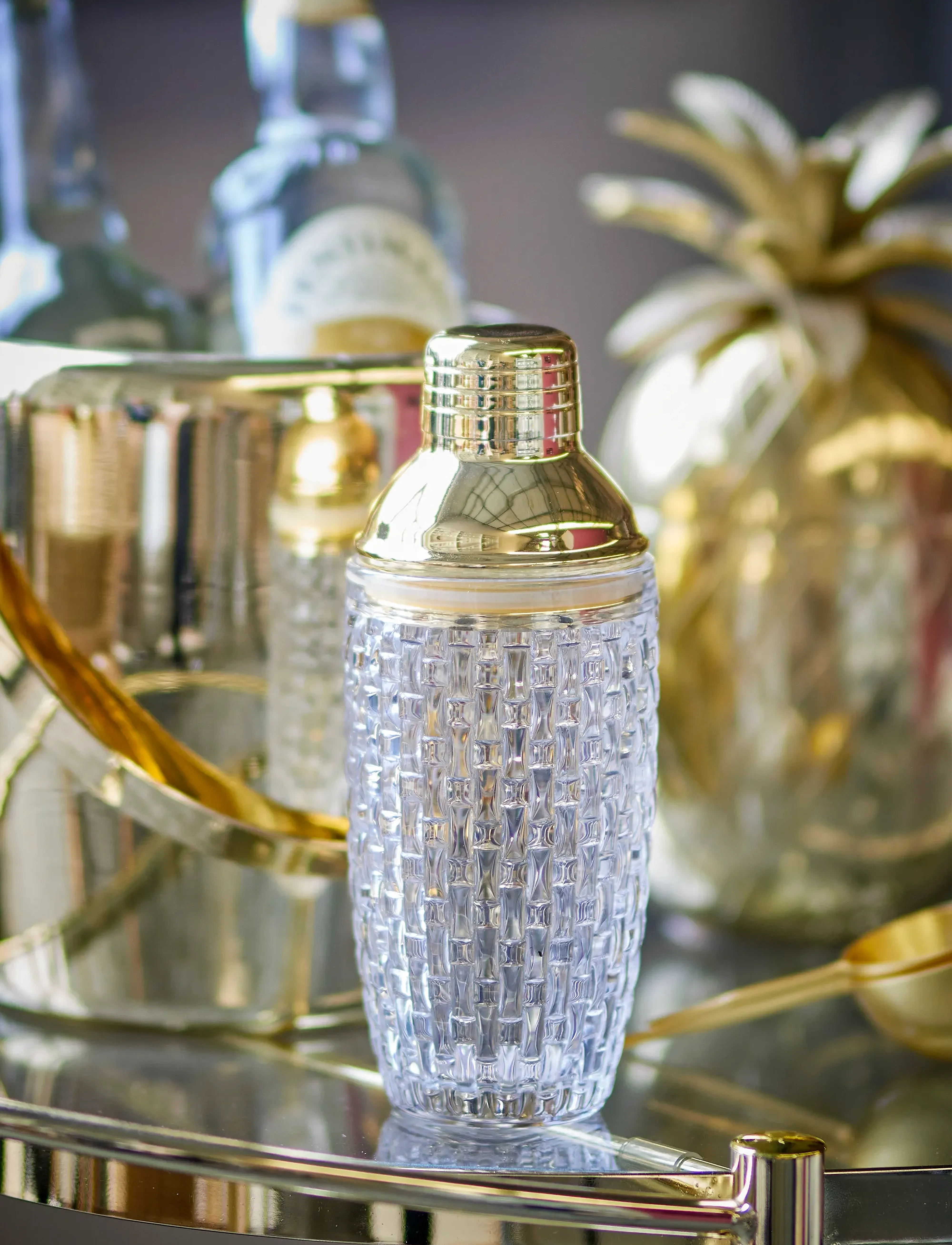 Bloomingville Cocktail Shaker, One Size, Gold, Tilbehør Til Drinks Og Barer > Shakere Og Cocktailredskaber, Unisex