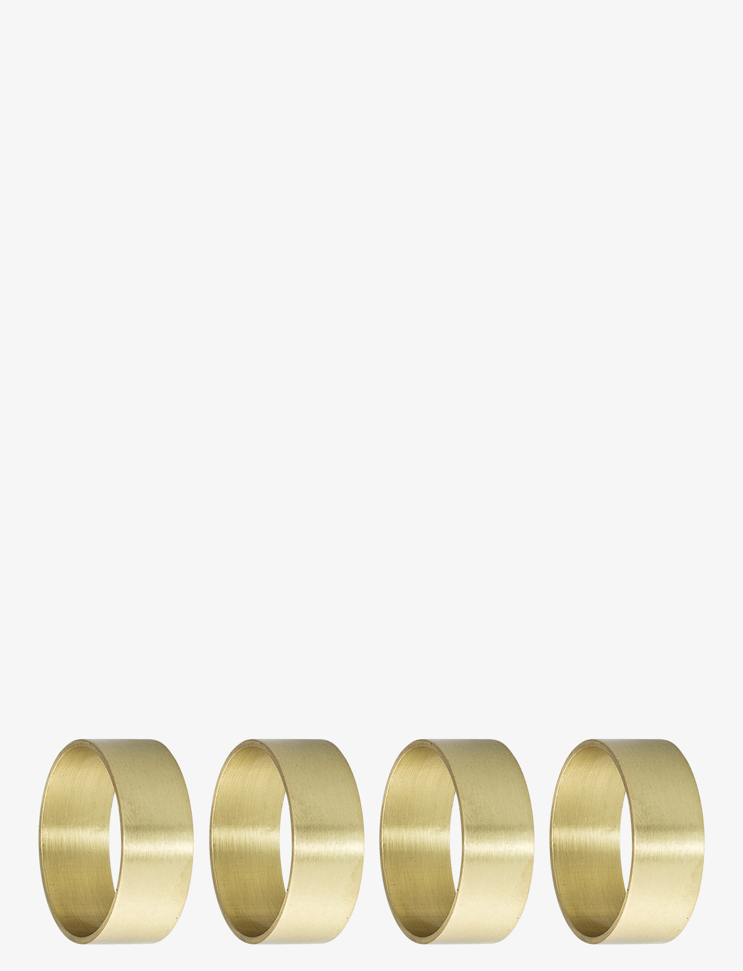 BLOOMINGVILLE Servietring, Guld, Messing Gold - One Size - Unisex