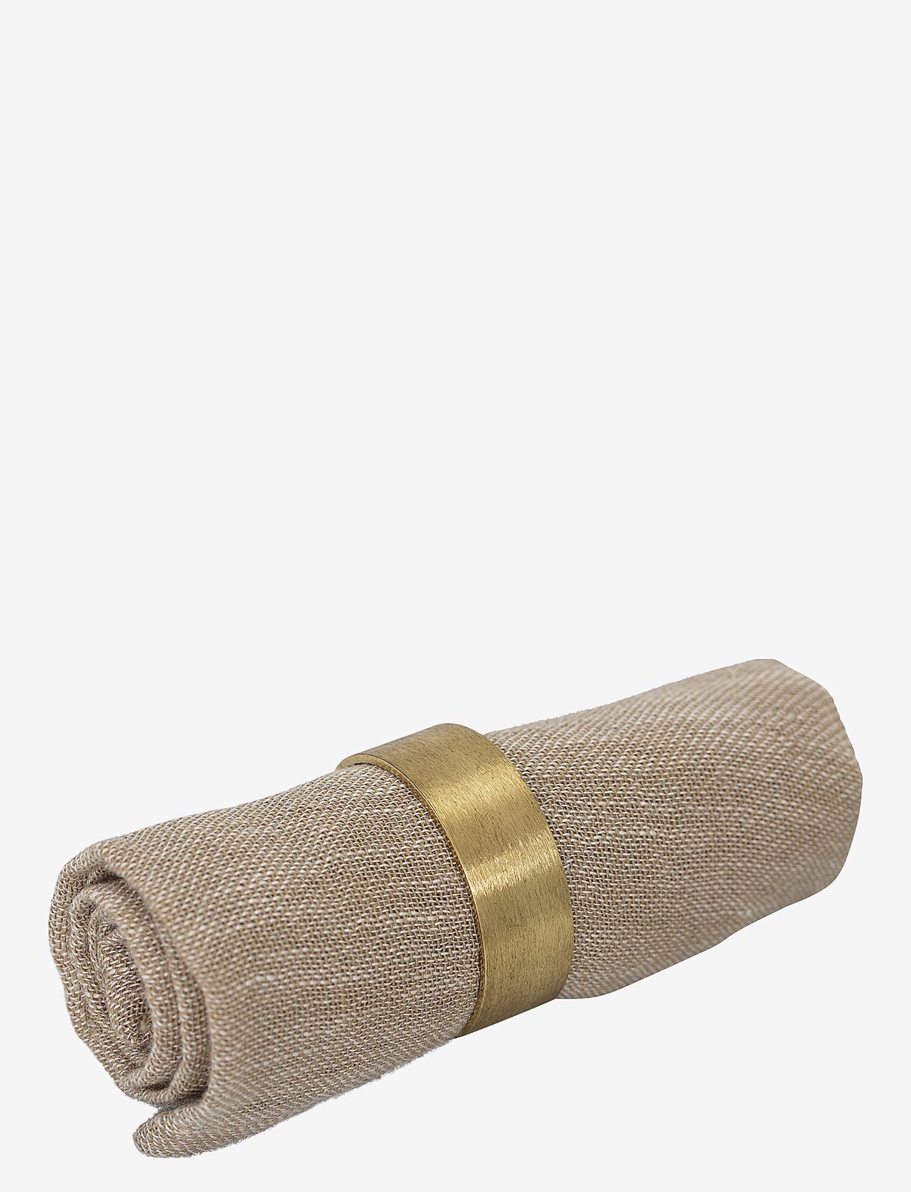 Bloomingville - Laurie Napkin Ring 4-pack - gold - 1